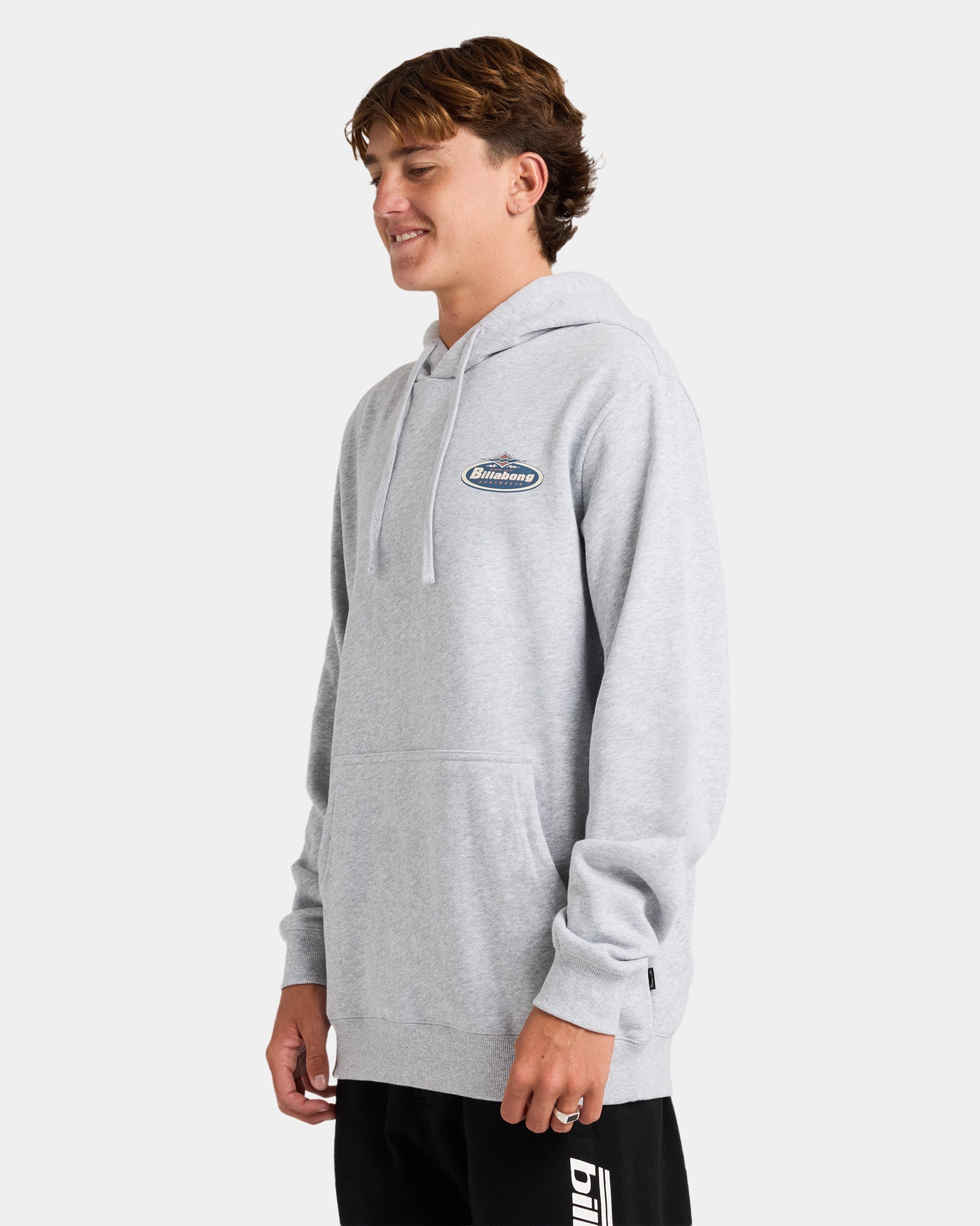 Mens Diamond Wave Pullover Hoodie