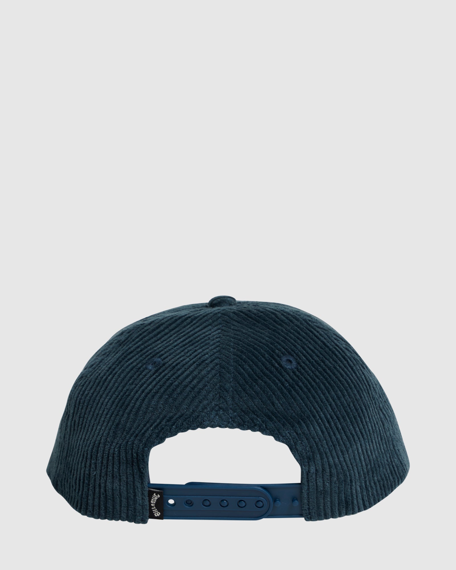 Mens Script Corduroy Snapback Cap