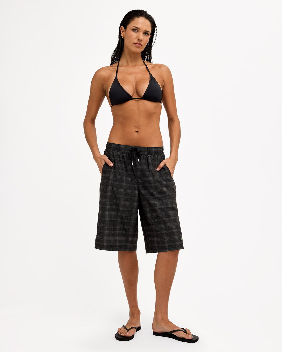 Mens Immortal Check 23" Boardshorts
