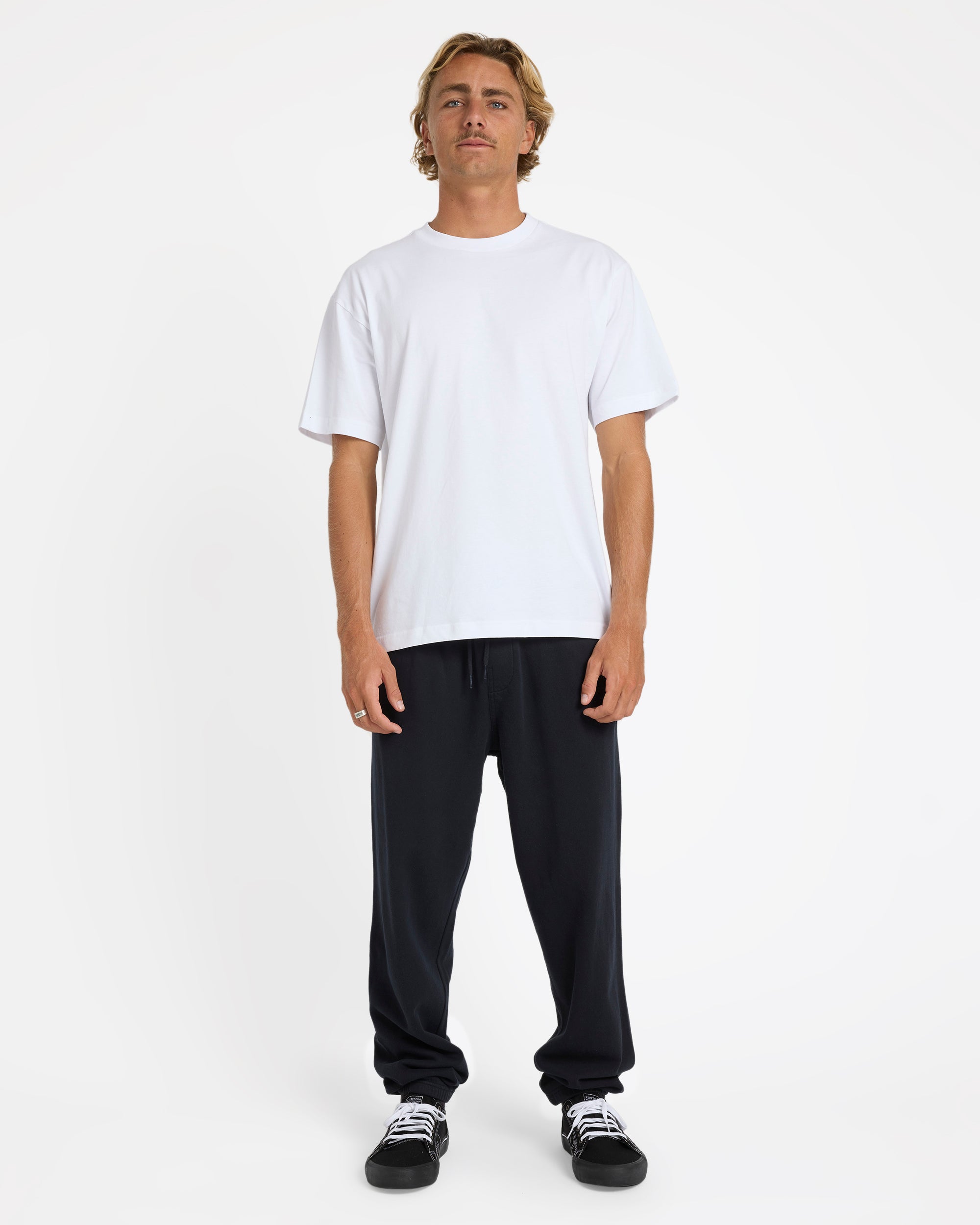 Mens Premium Wave Washed Trackpants
