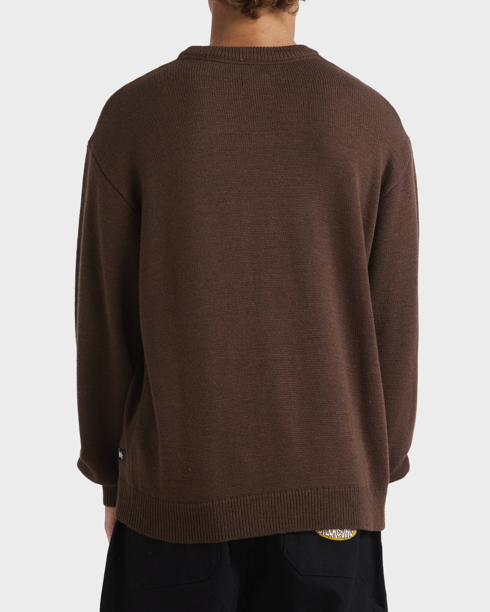 Mens Warped Crew Neck