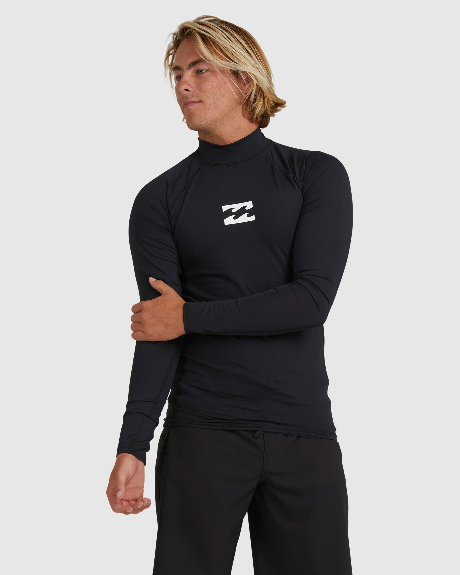Mens ALL DAY WAVE Long Sleeve Rash Vest