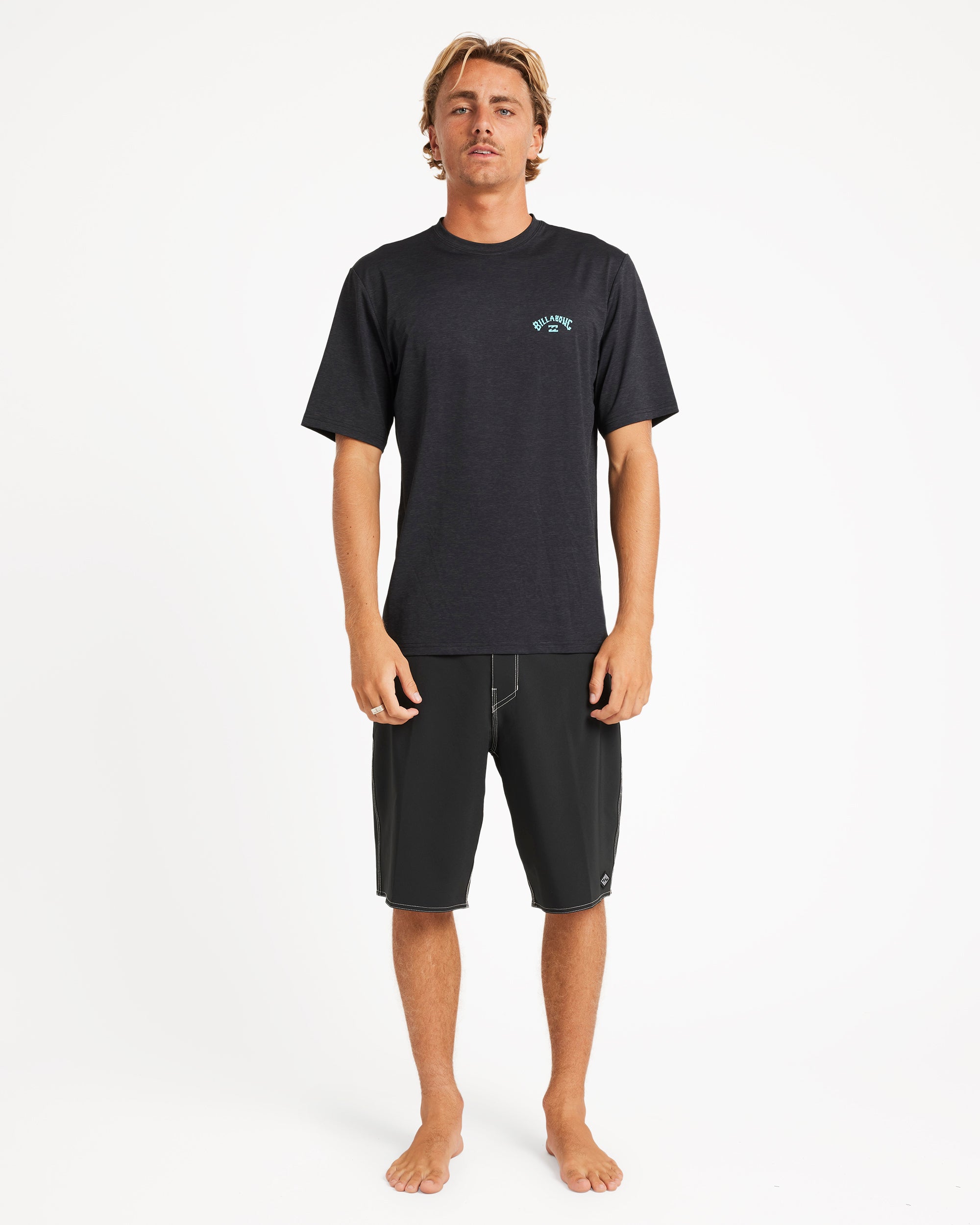 Mens Shoreline Loose Fit Rash Vest