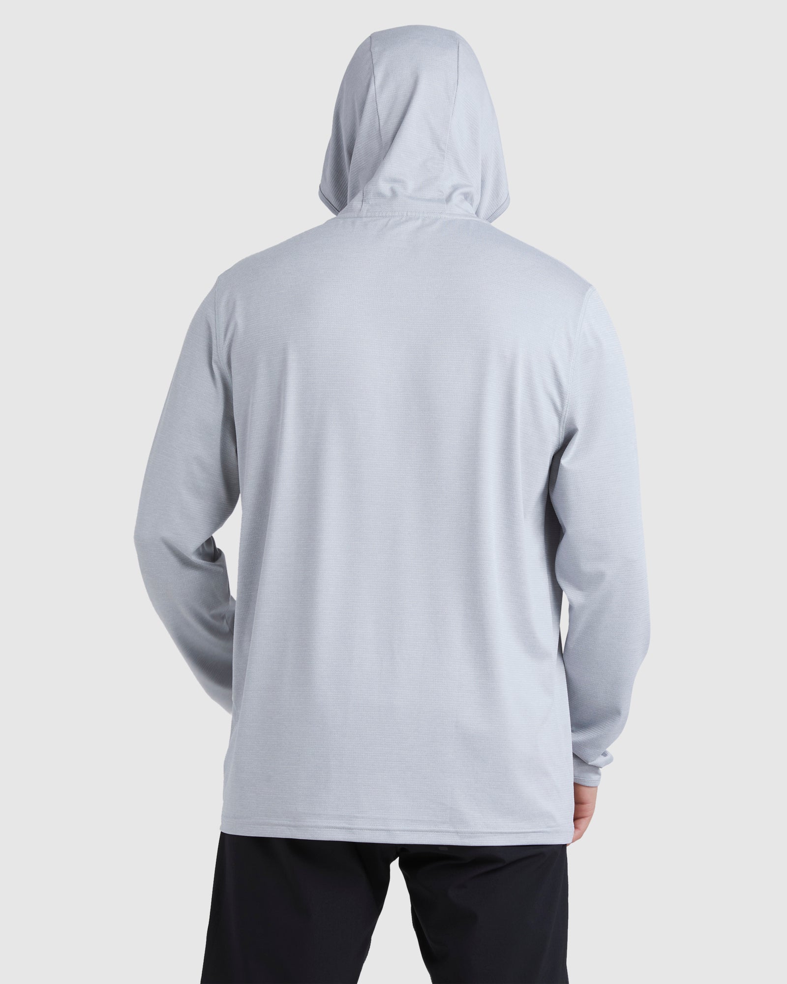 Mens Shoreline 1/4 Zip Hood Long Sleeve Rash Vest