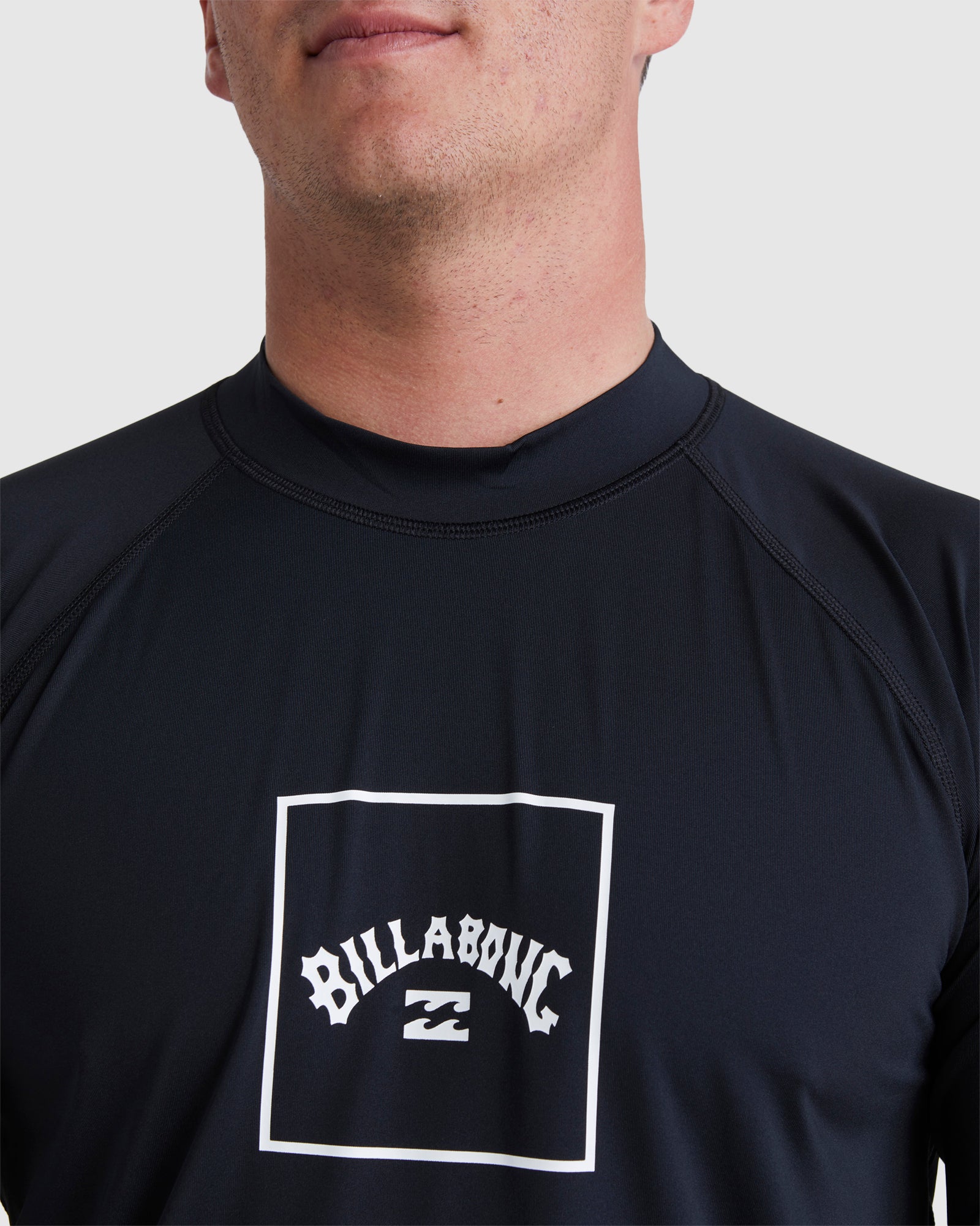 Mens Boxed Arch Long Sleeve Rash Vest