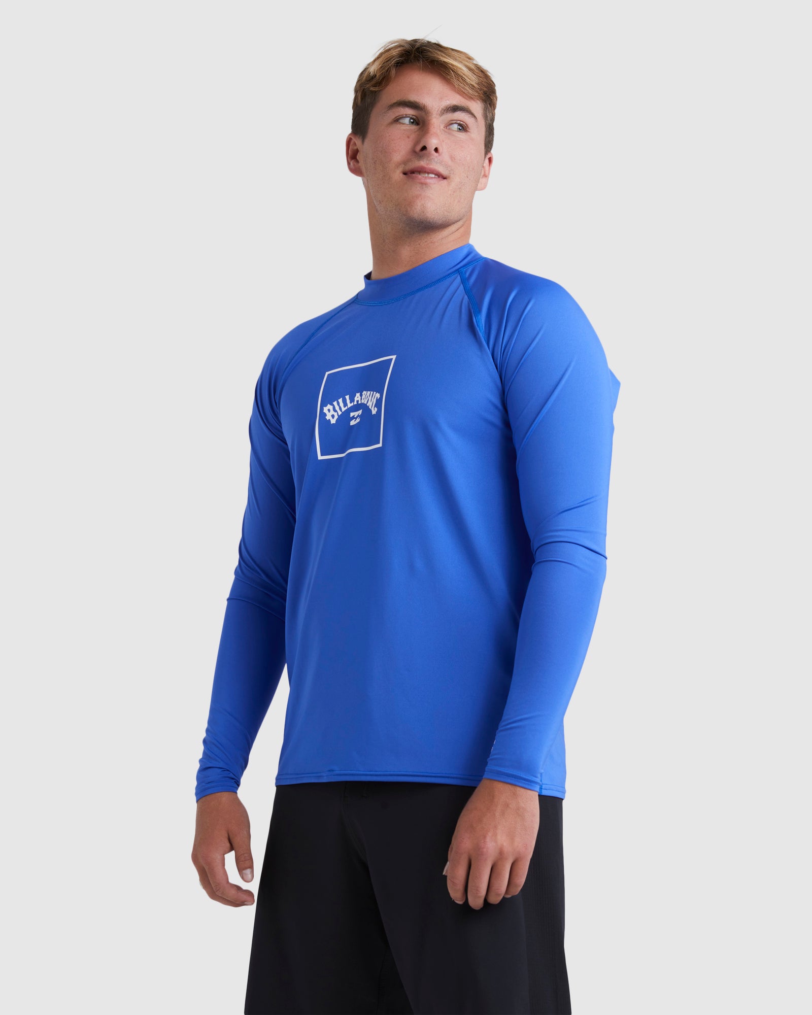 Mens Boxed Arch Long Sleeve Rash Vest