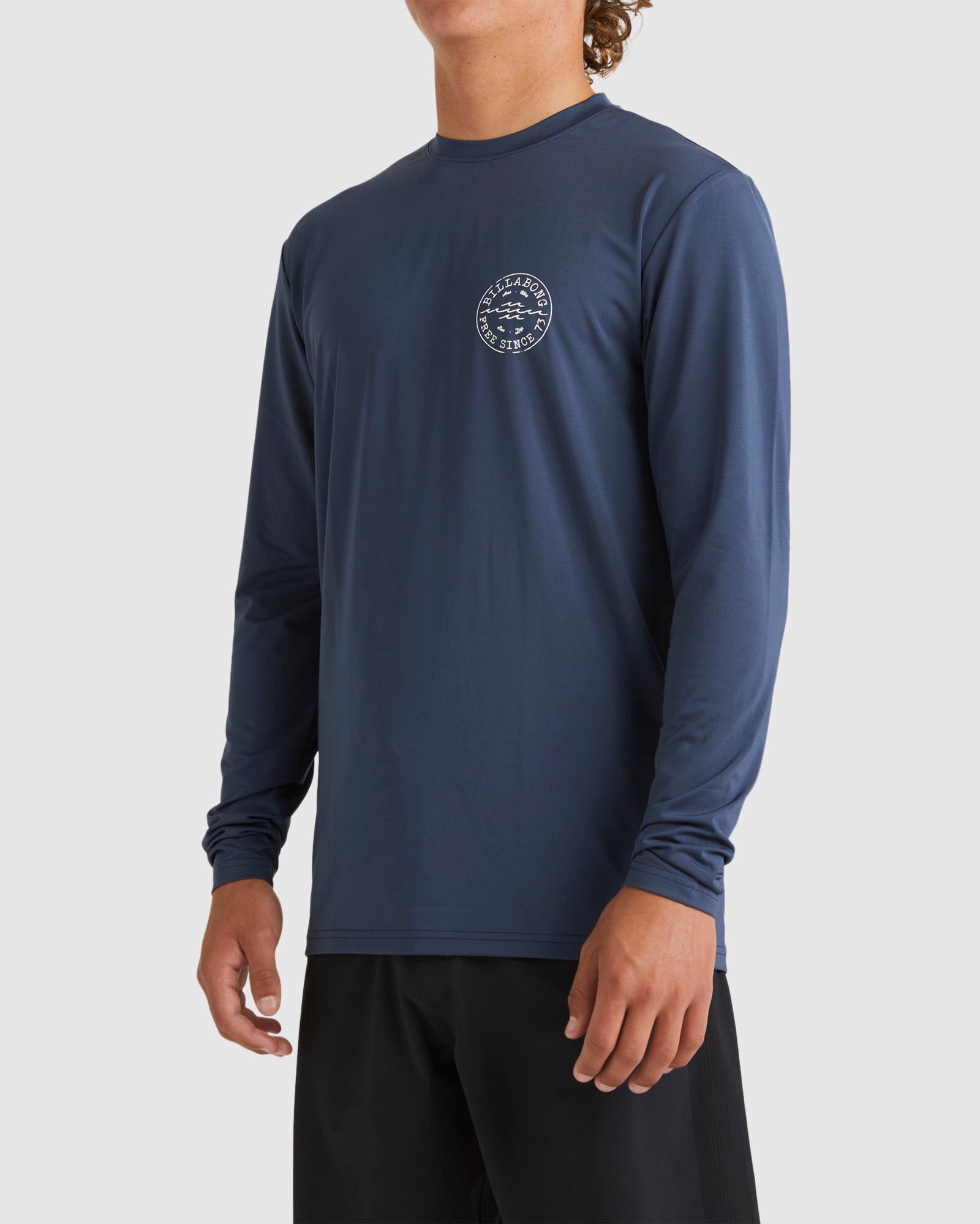 Mens Big Wave Daz Long Sleeve Rash Vest