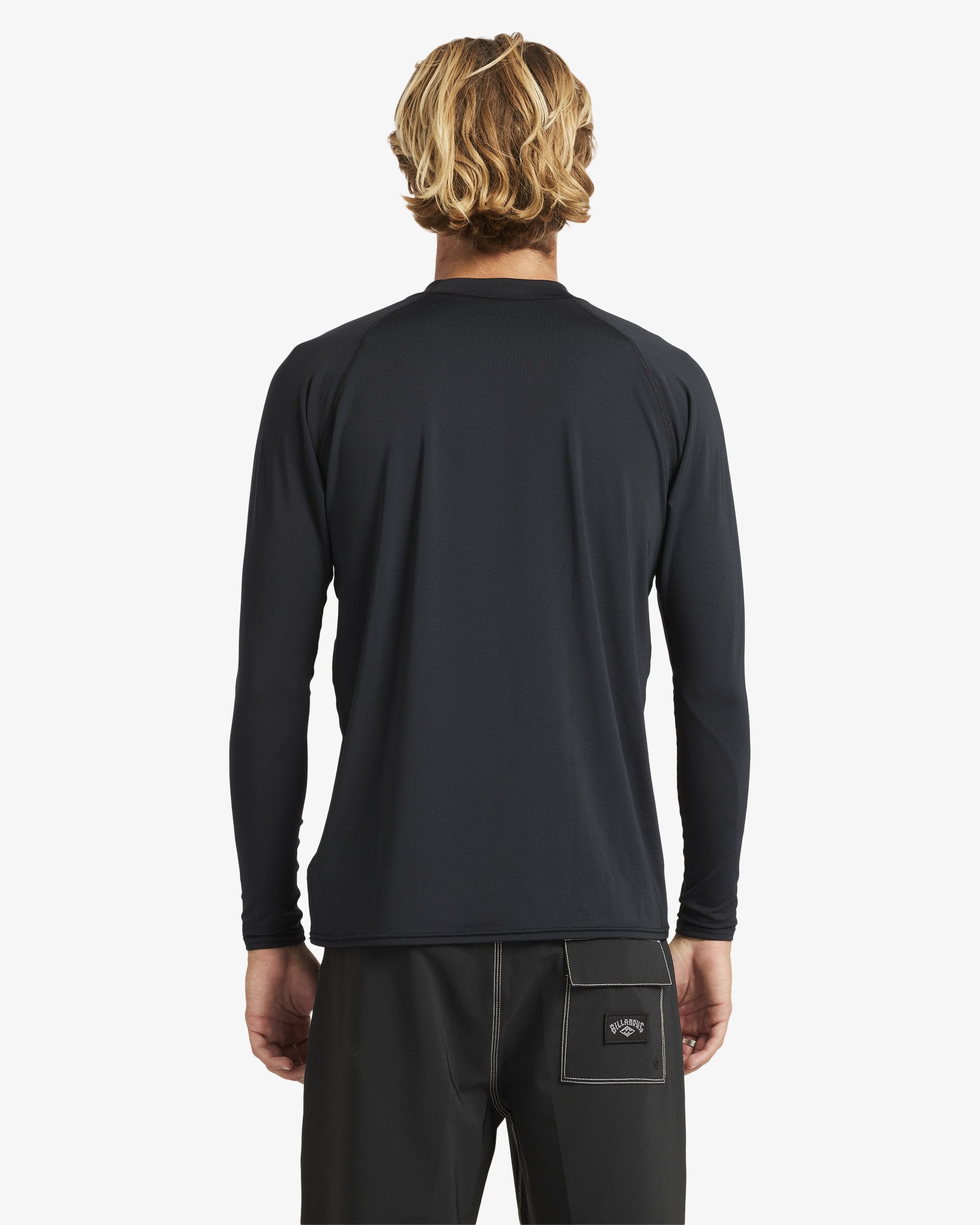 Mens Boxed Arch Regular Fit Long Sleeve Rash Vest