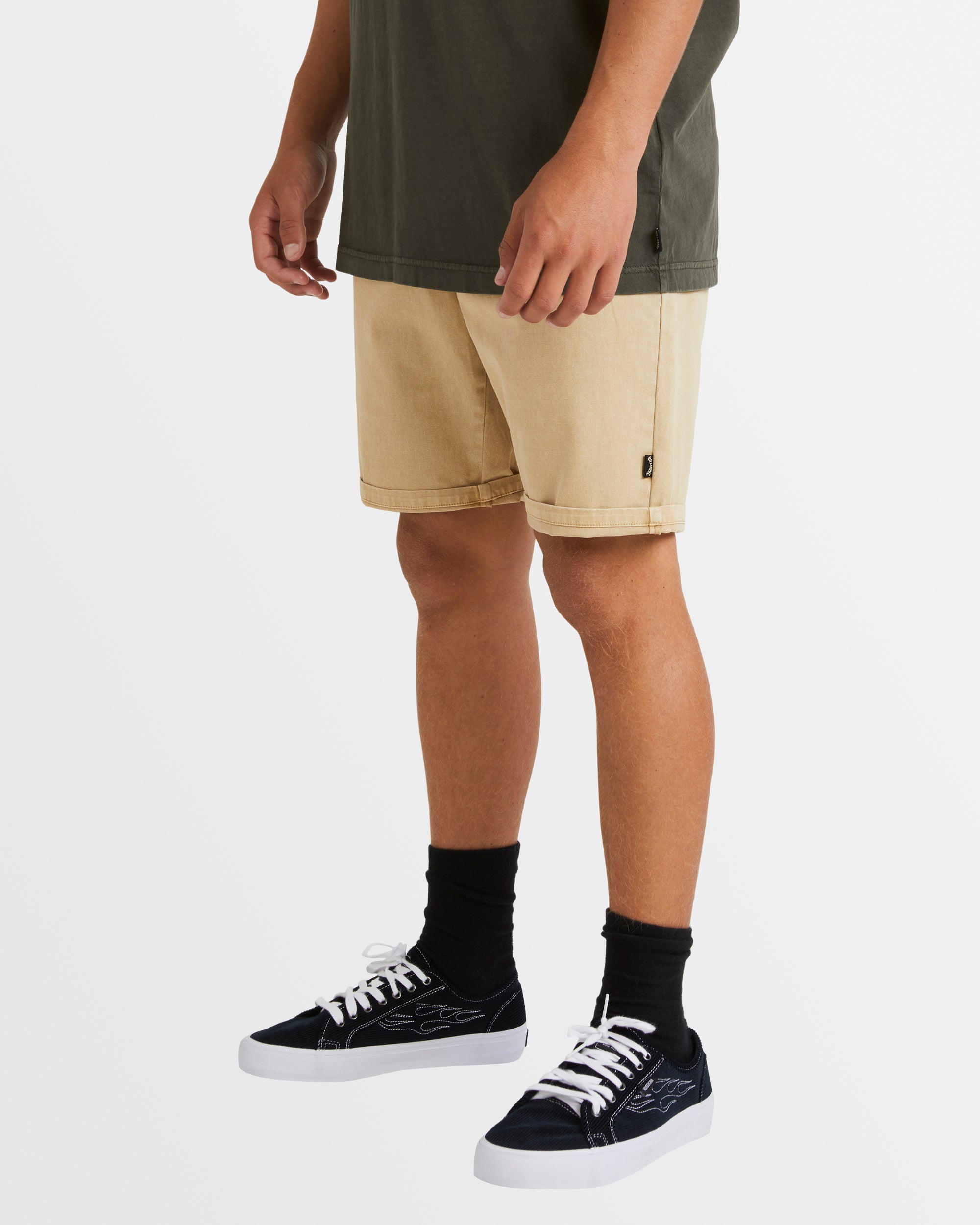 Mens Wave Wash Twill 19" Shorts