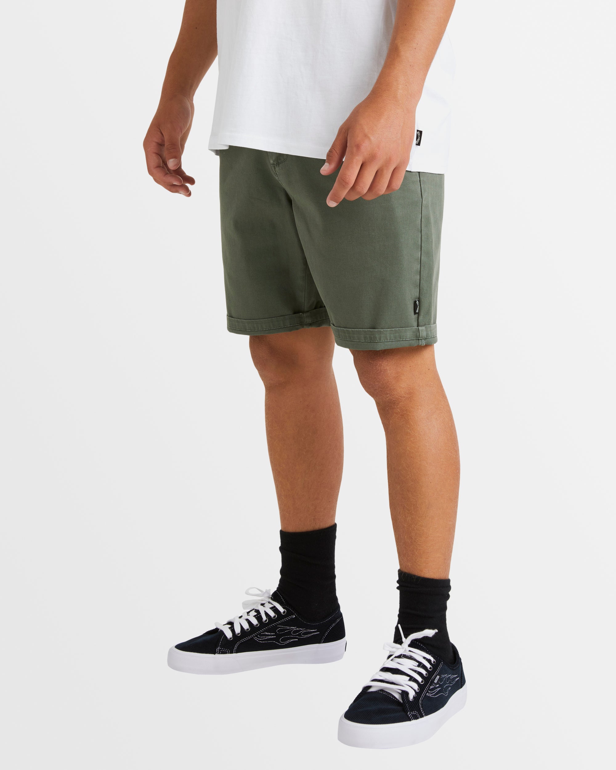 Mens Wave Wash Twill 19" Shorts