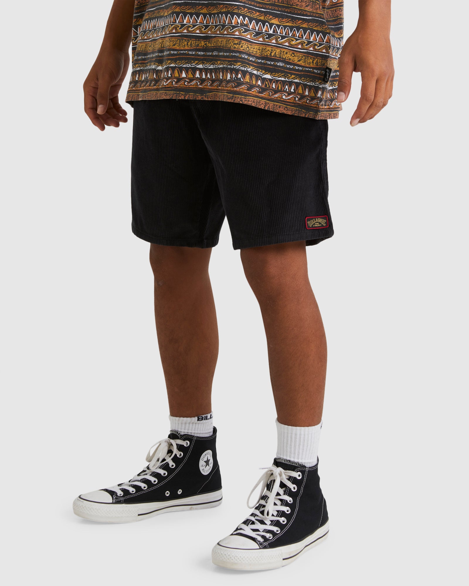 Mens King Stingray Larry Corduroy 18" Shorts