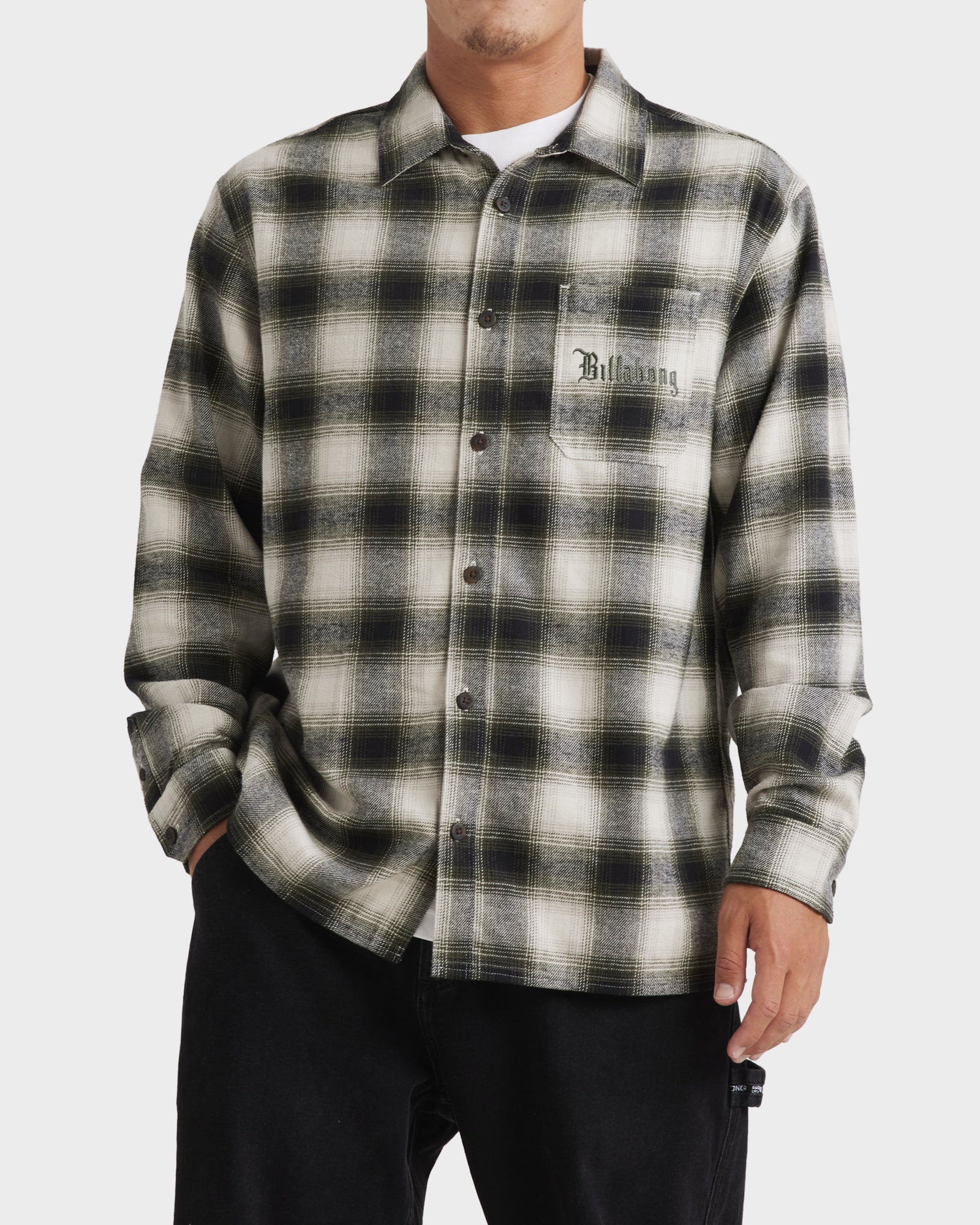 Mens Wraped Flannel Shirt