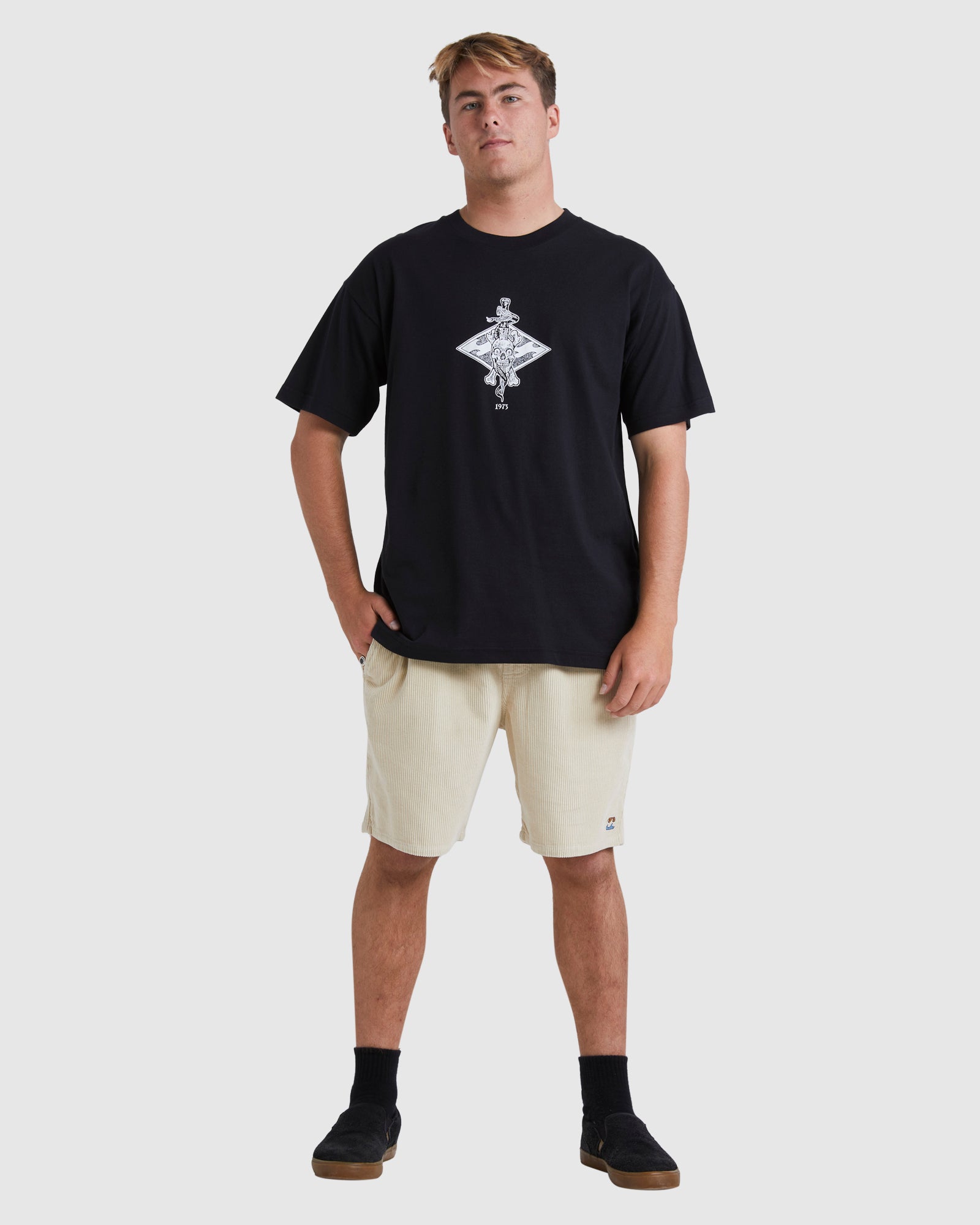 Mens Diamond Skull T-Shirt