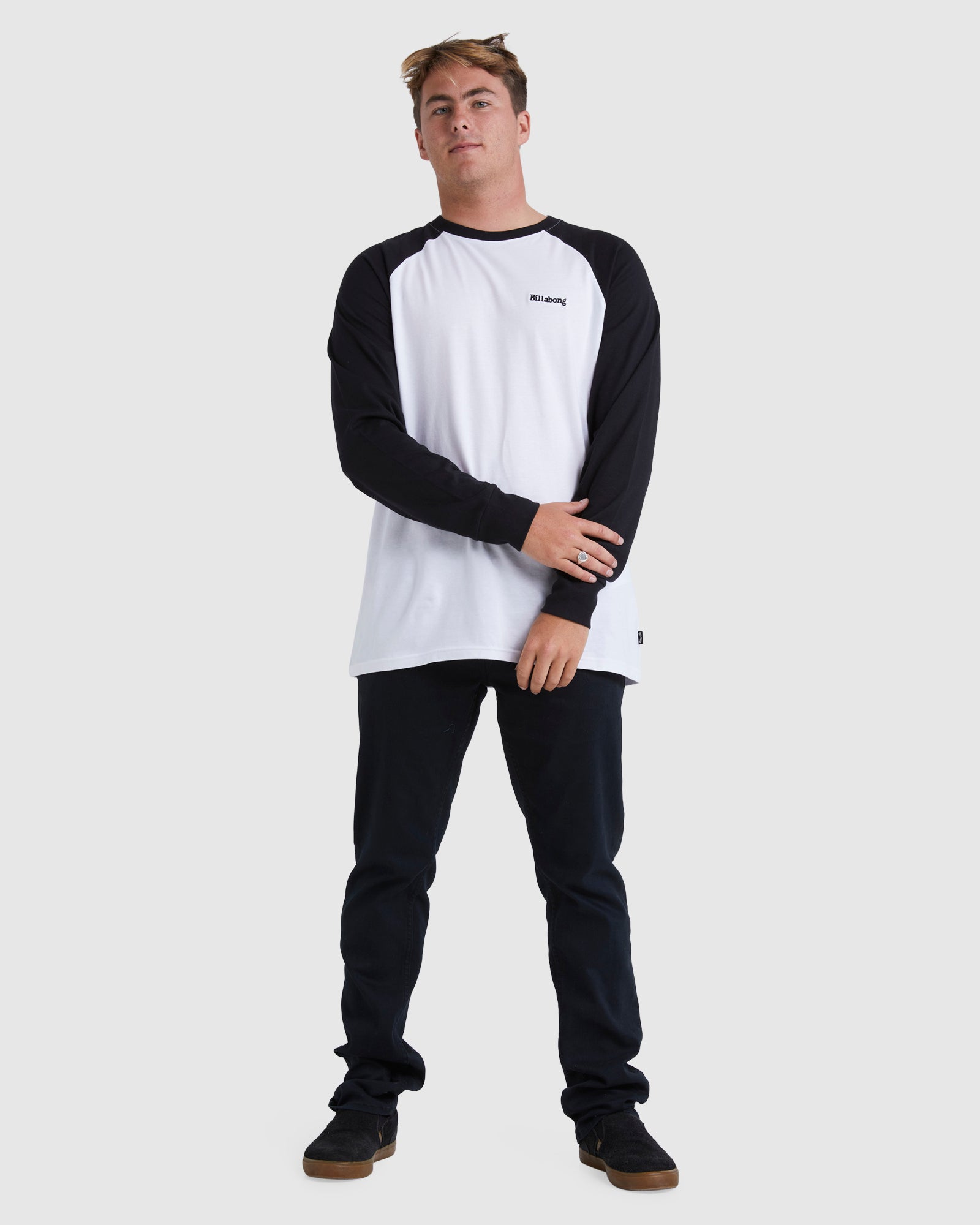 Mens Nineteenth Long Sleeve Raglan T-Shirt