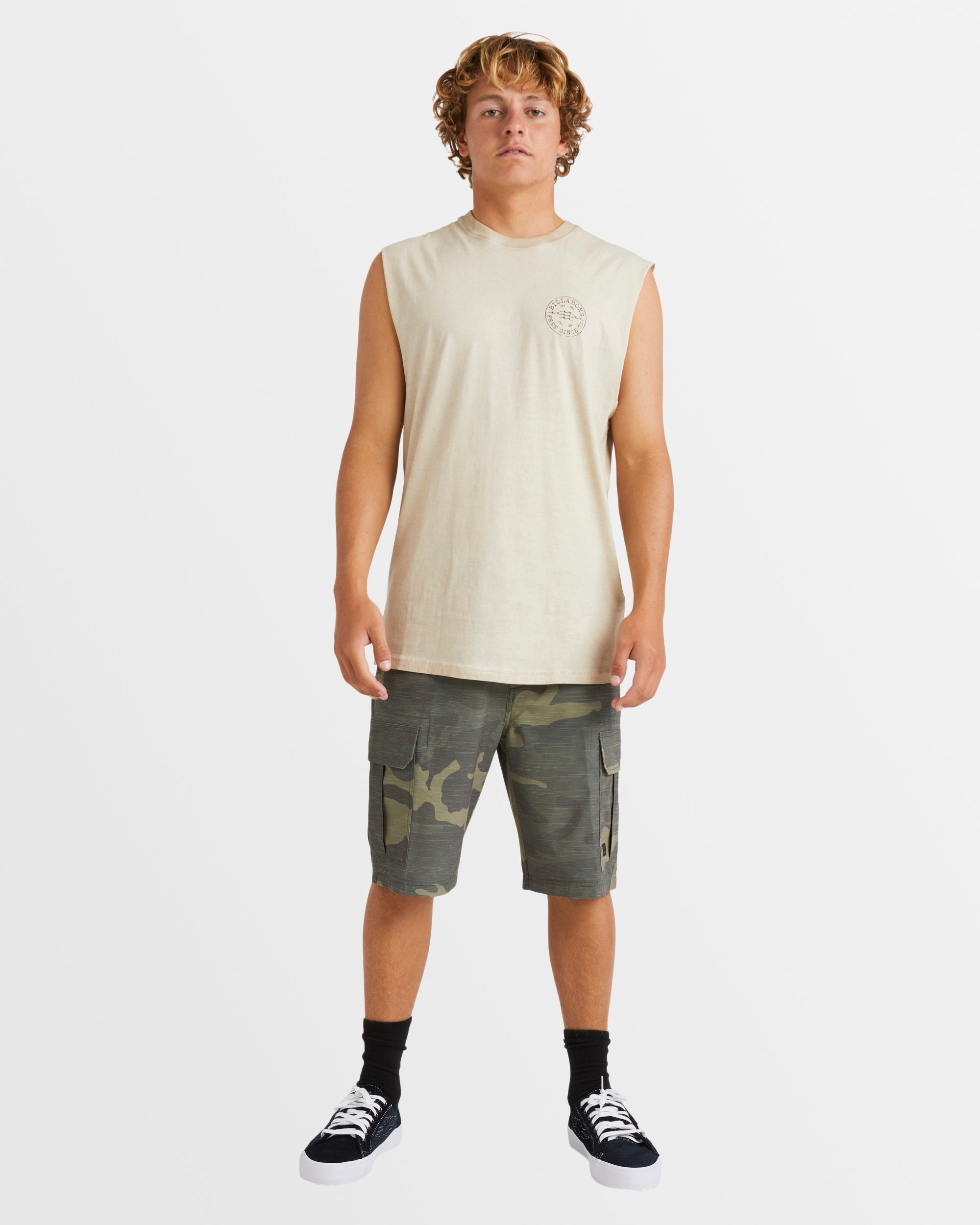 Mens Big Wave Daz Muscle Top