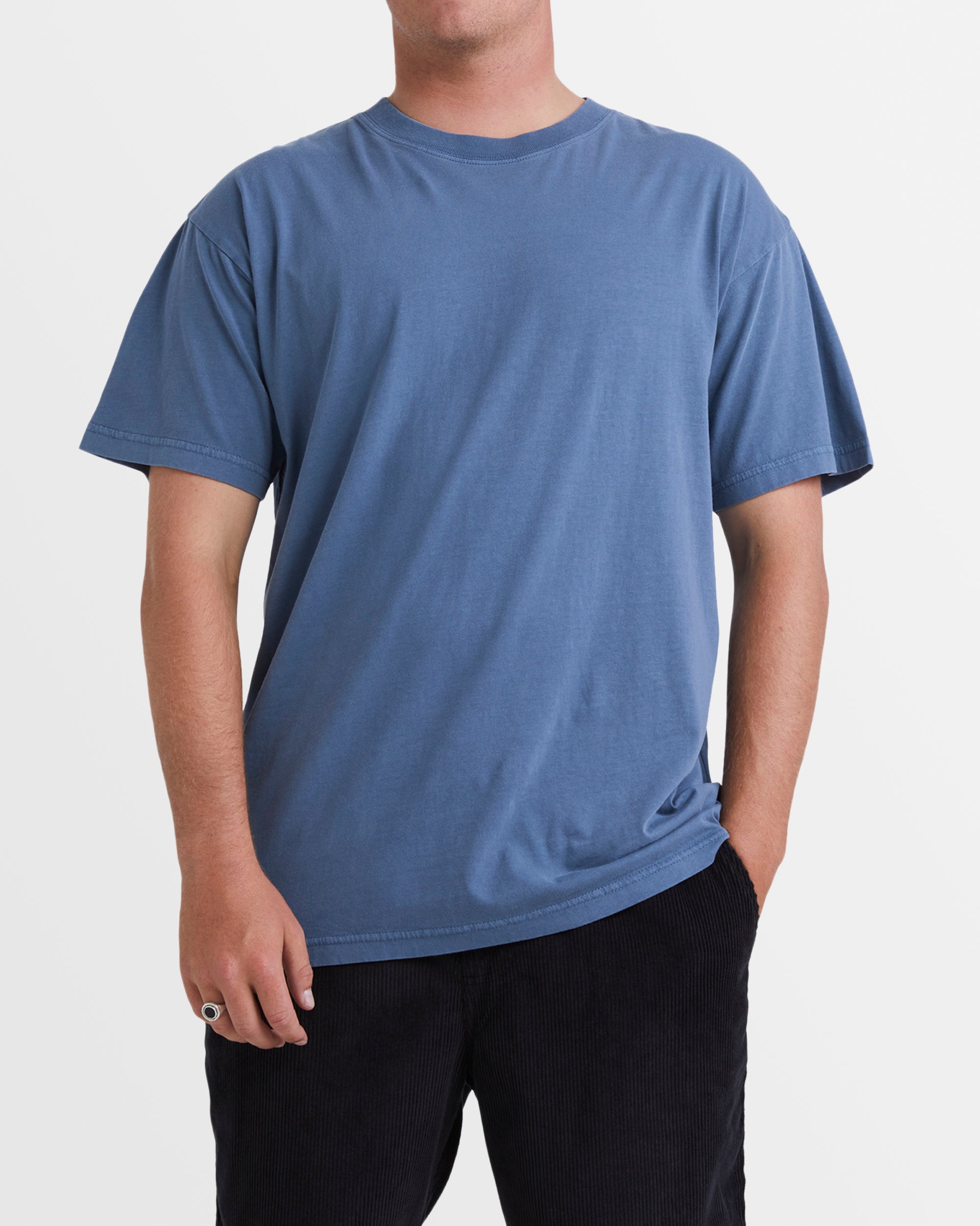 Mens Premium Wave Washed T-Shirt