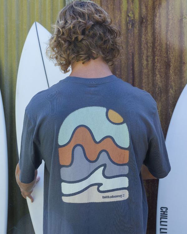 Mens Sun Down A/Div Premium T-Shirt