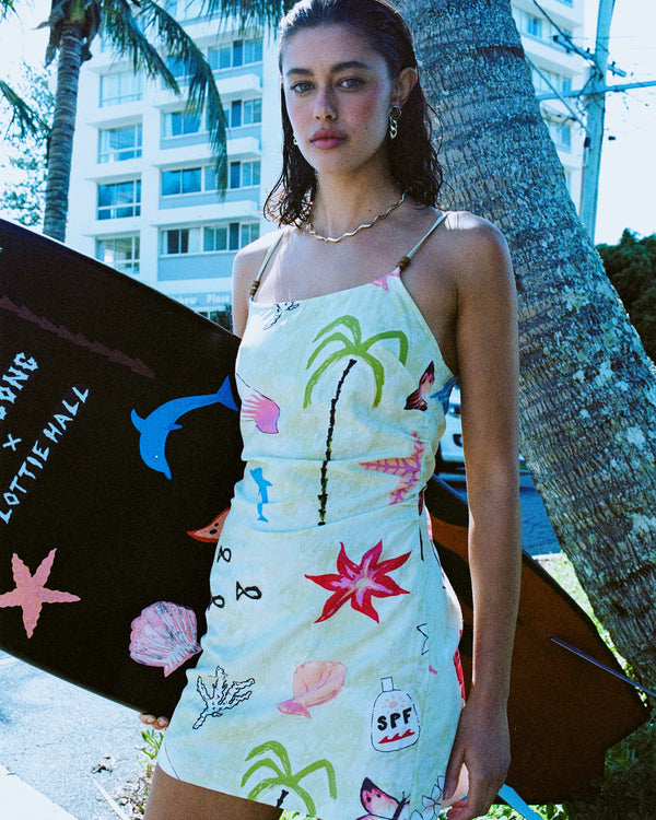 Womens Lottie Hall Mini Dress