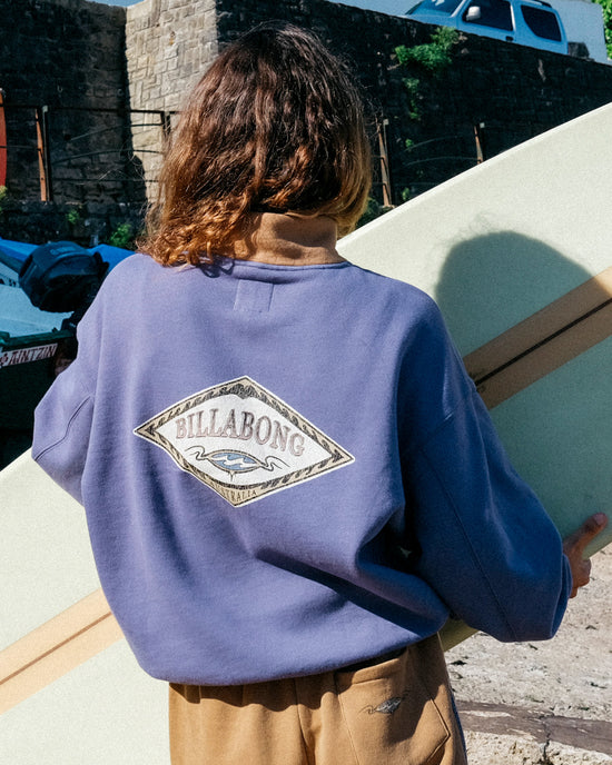 Womens Wave Break Half Zip Pullover