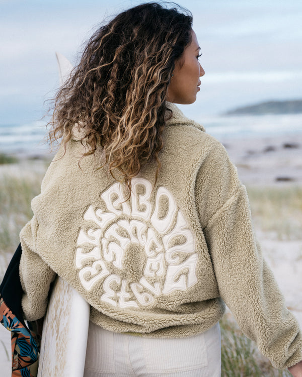 Womens Groovin Half Zip Pullover