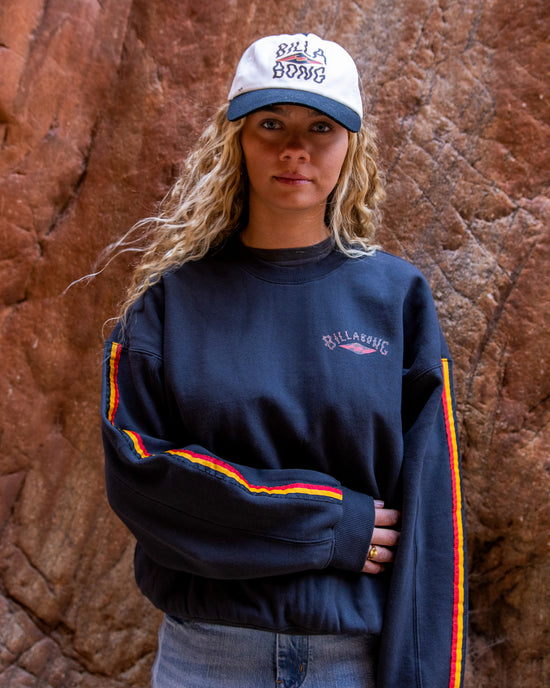 Womens Otis Arch Diamond Crew Neck