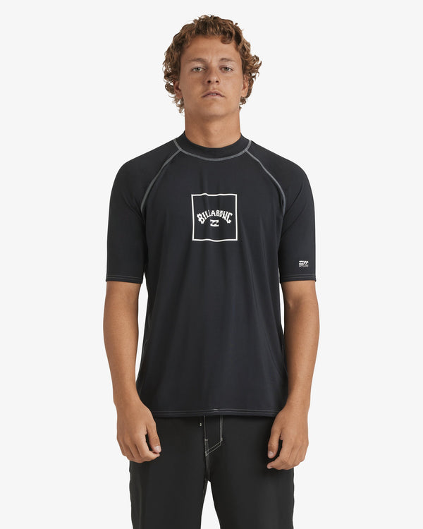 Mens Boxed Arch Rash Vest