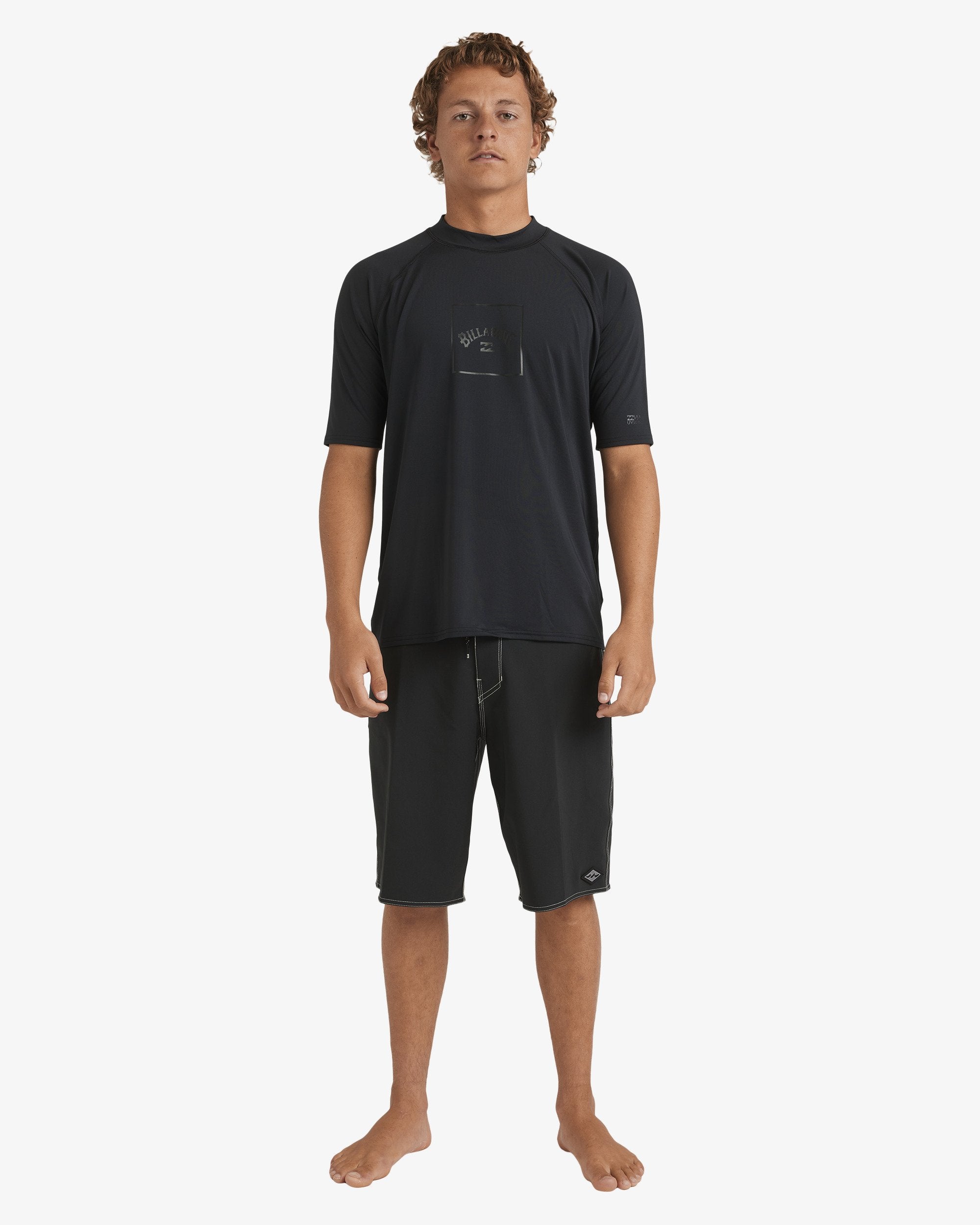 Mens Boxed Arch Rash Vest