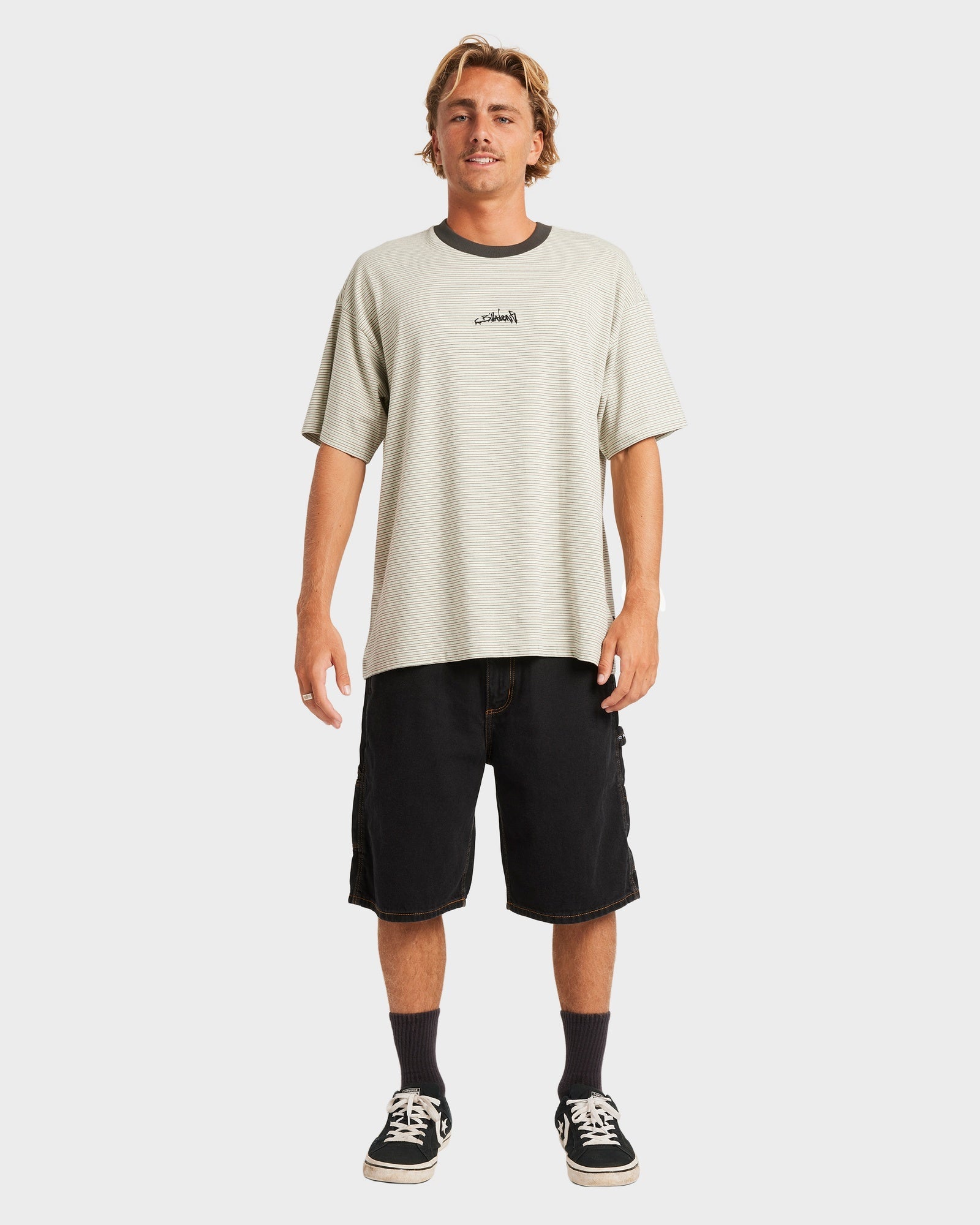 Mens Absence Stripe OG T-Shirt