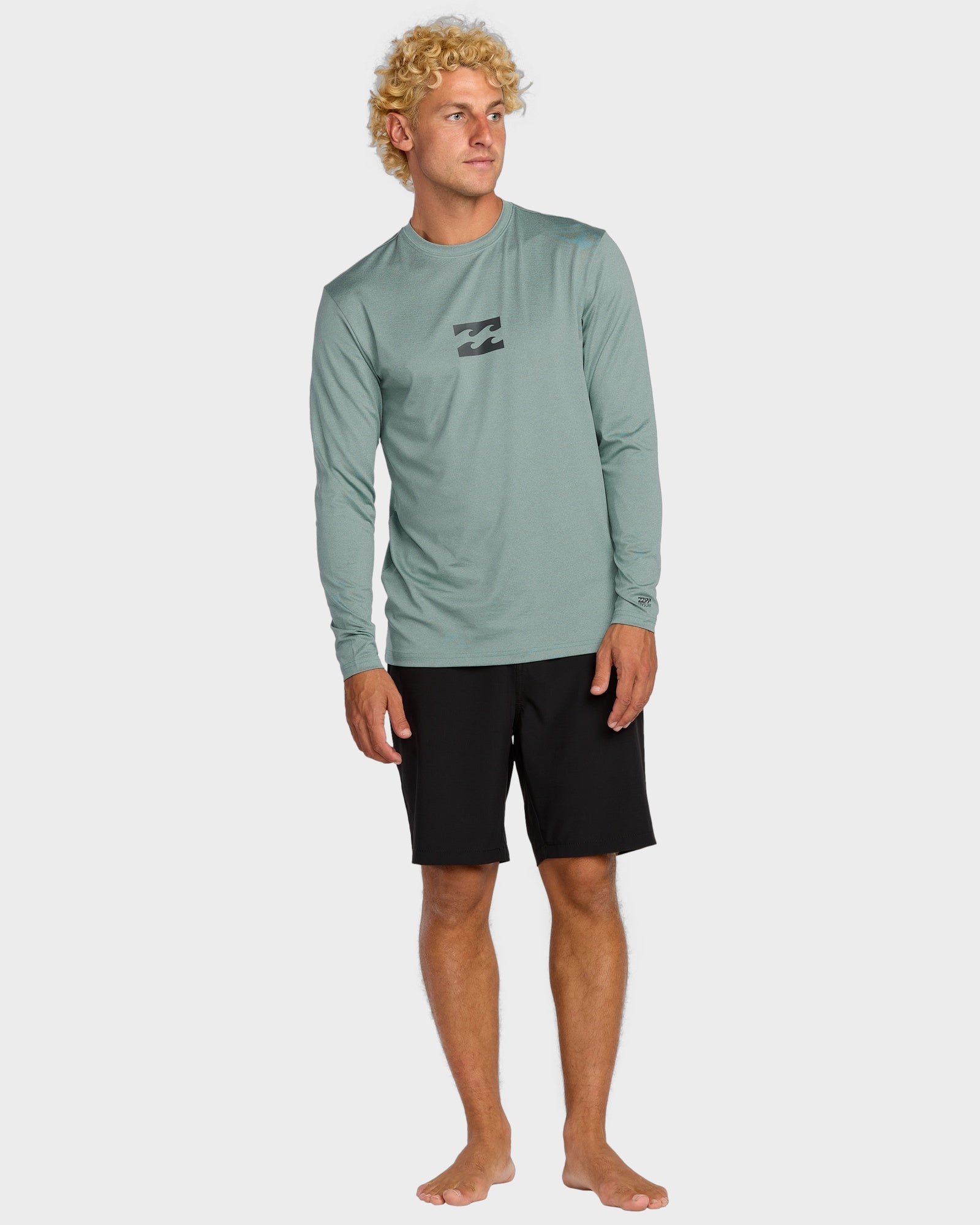 Mens All Day Wave Long Sleeve Rash Vest