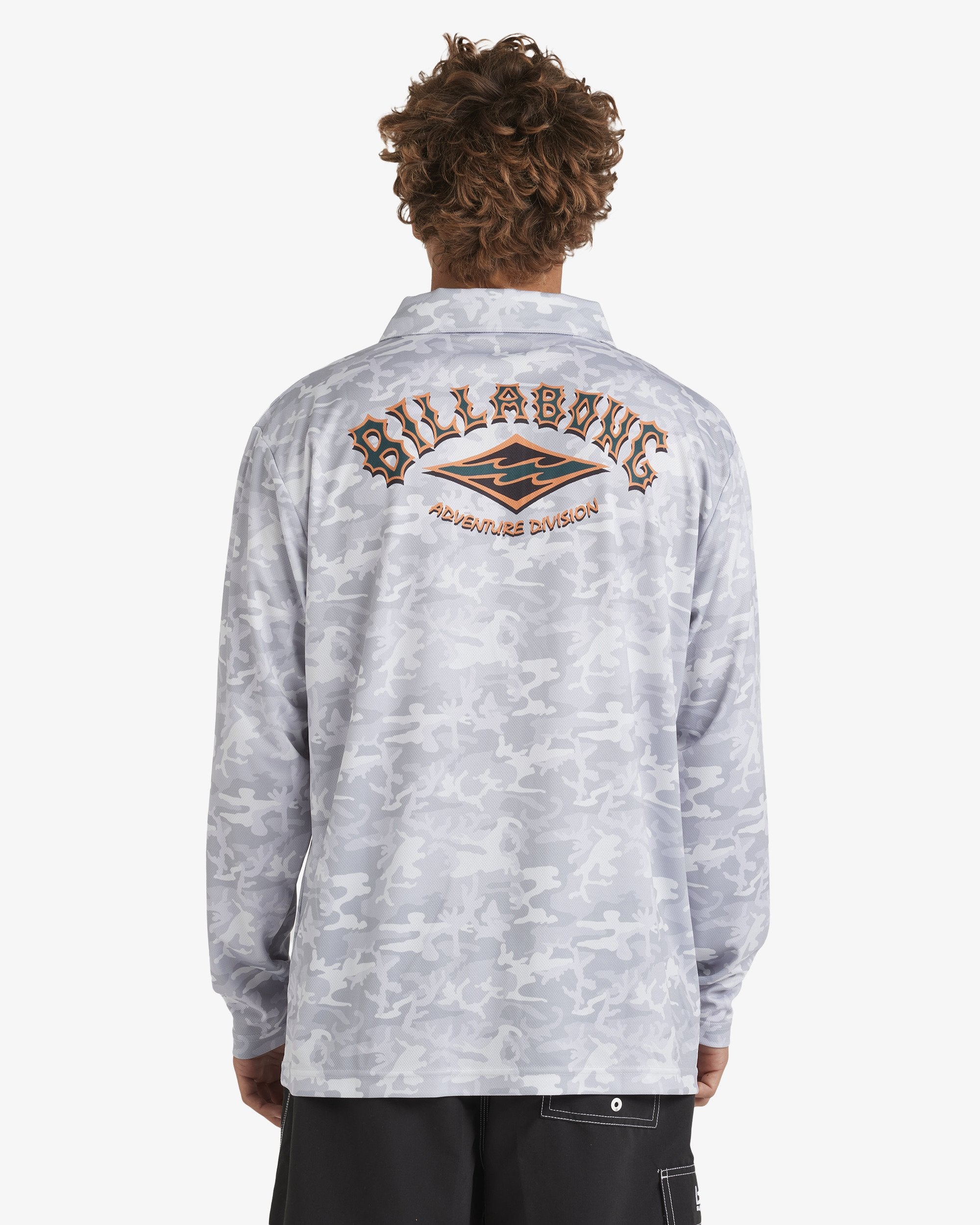 Mens Fisho Long Sleeve Rash Vest