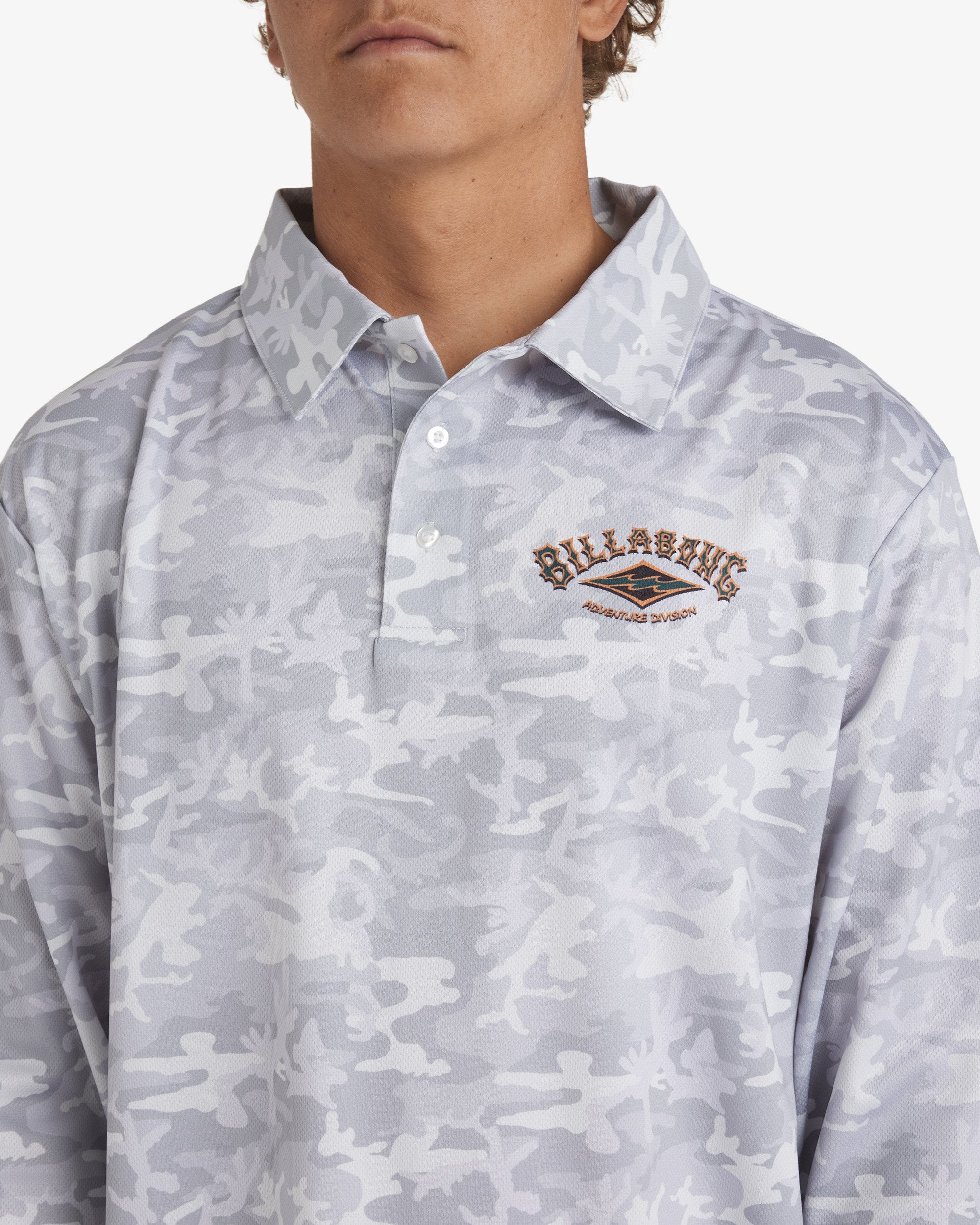 Mens Fisho Long Sleeve Rash Vest