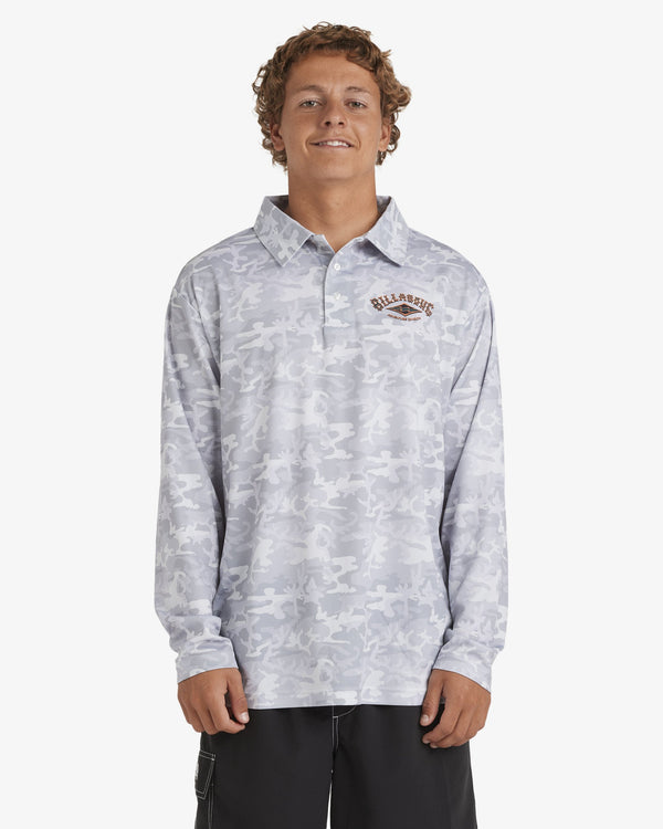 Mens Fisho Long Sleeve Rash Vest