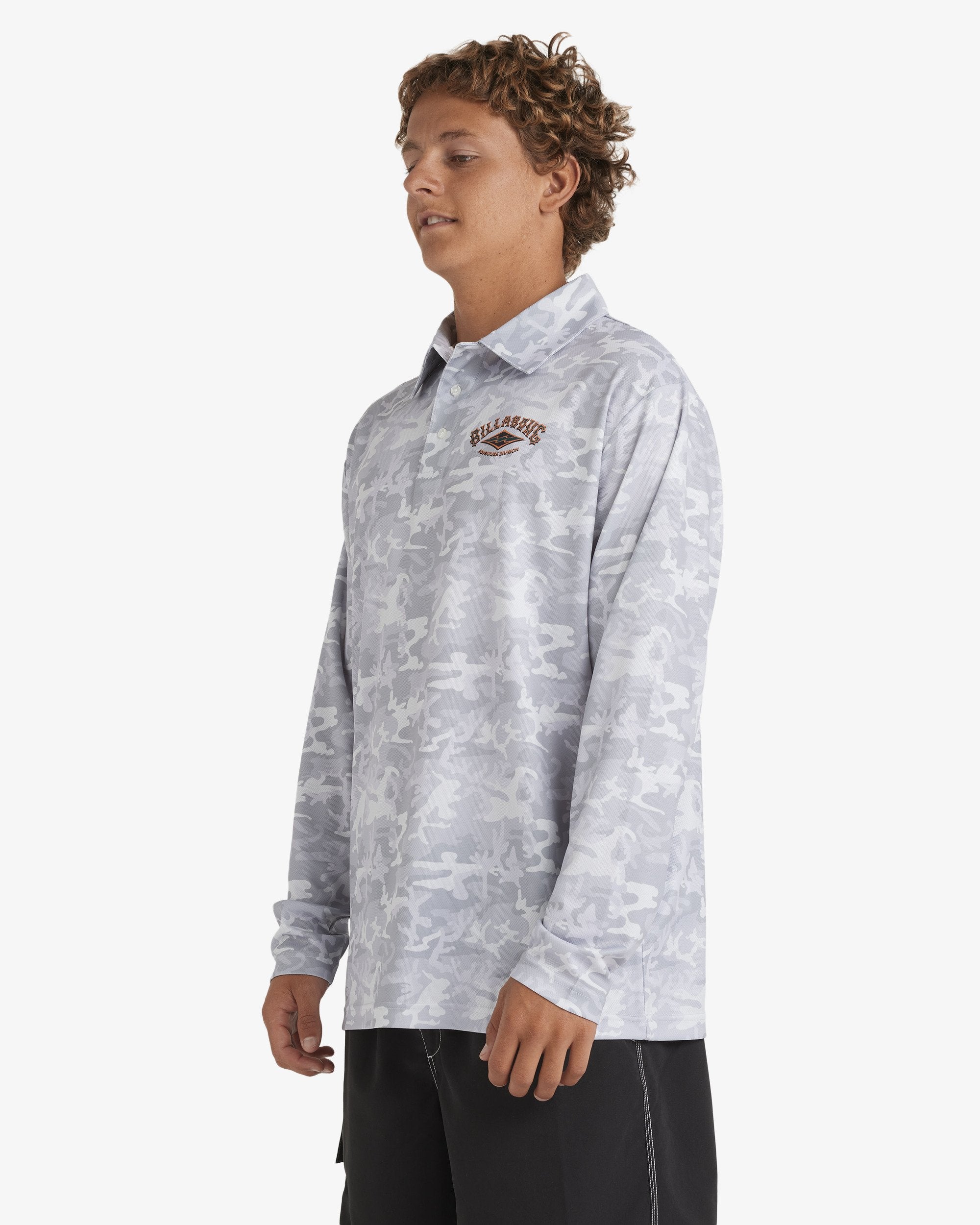 Mens Fisho Long Sleeve Rash Vest