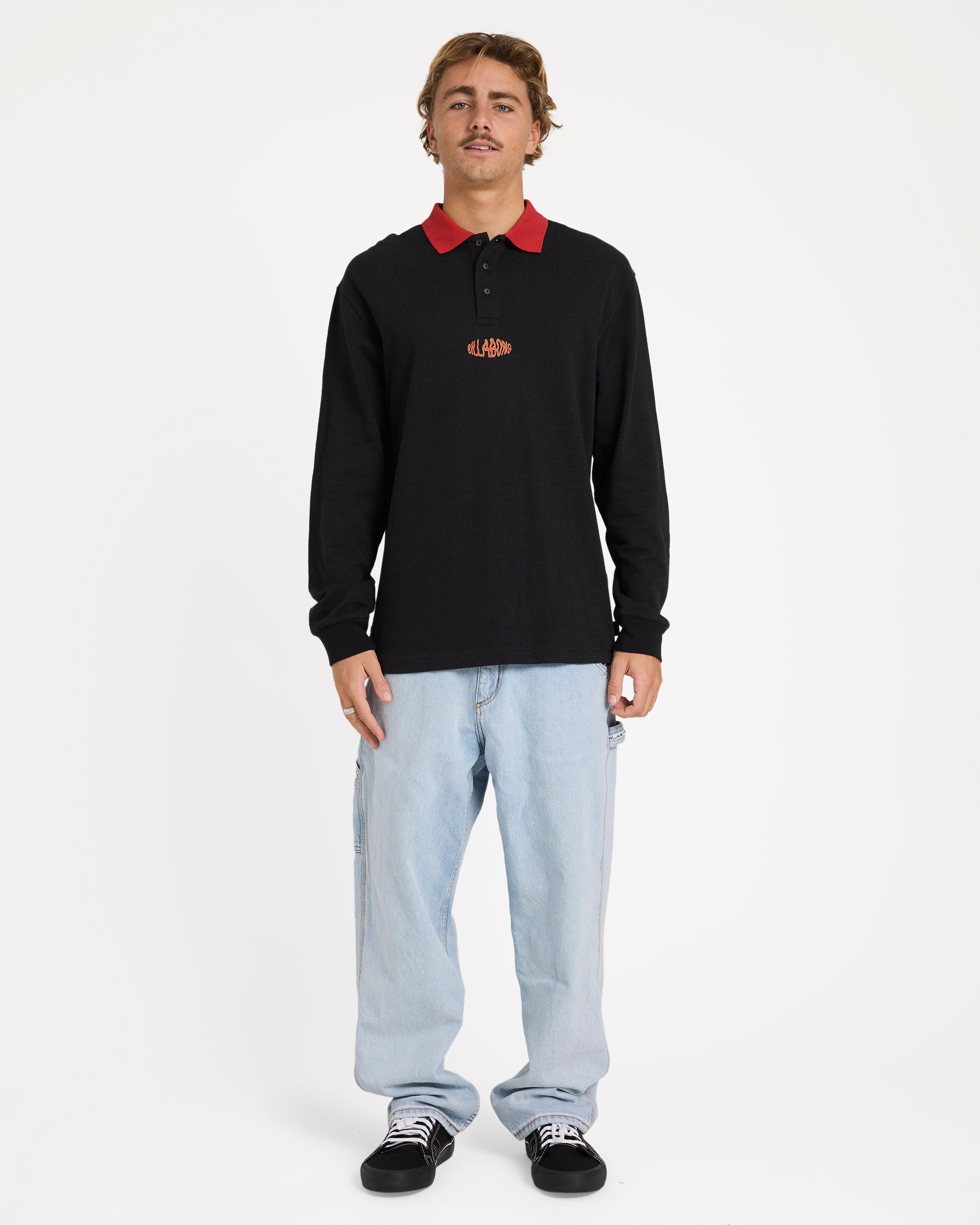 Mens Otis Rugby Long Sleeve Shirt