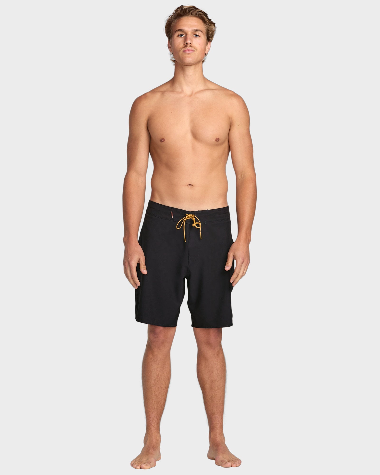 Mens Black Star Surf Pro 18.5" Boardshorts