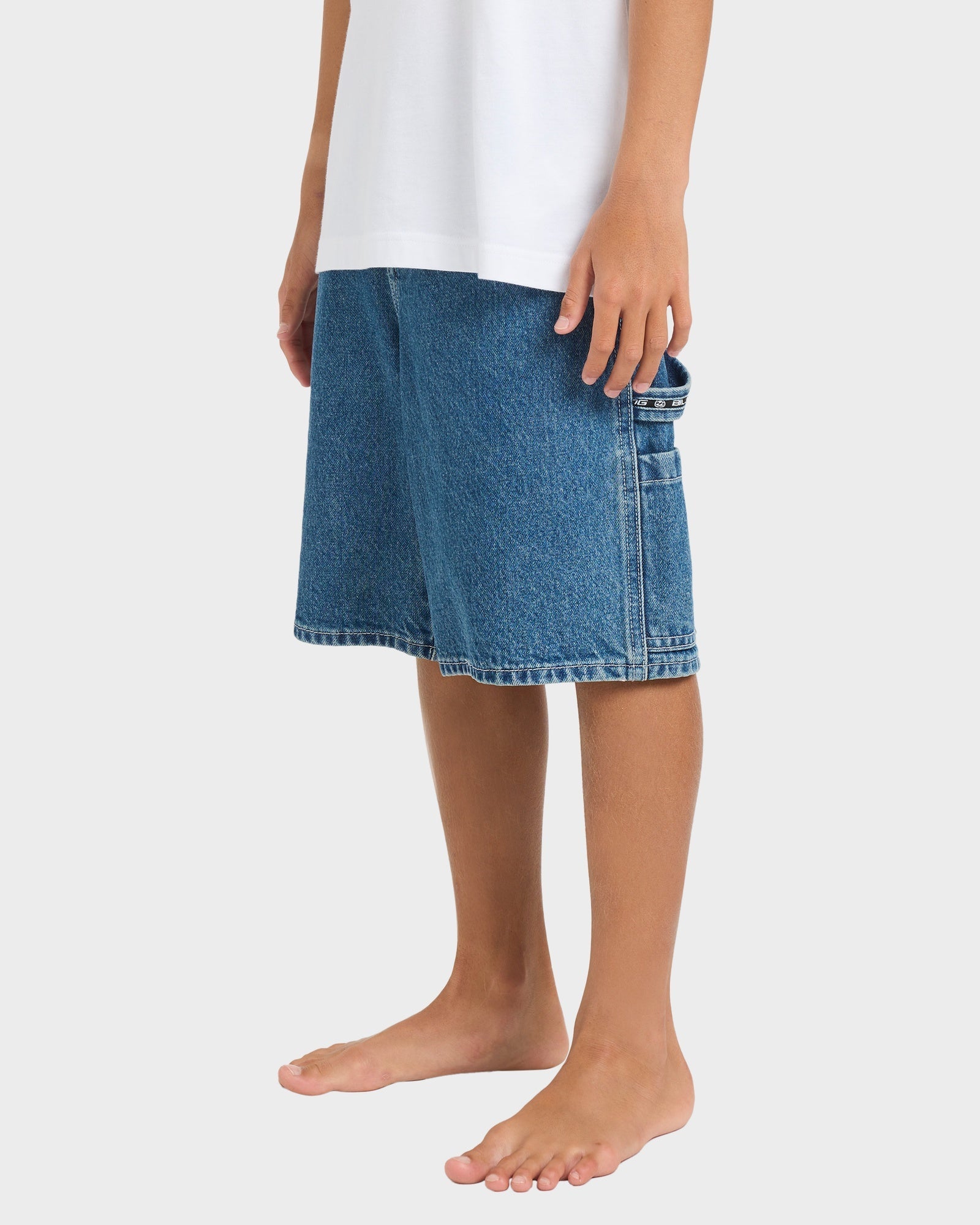 Boys 8-16 Bad Dog Denim Shorts
