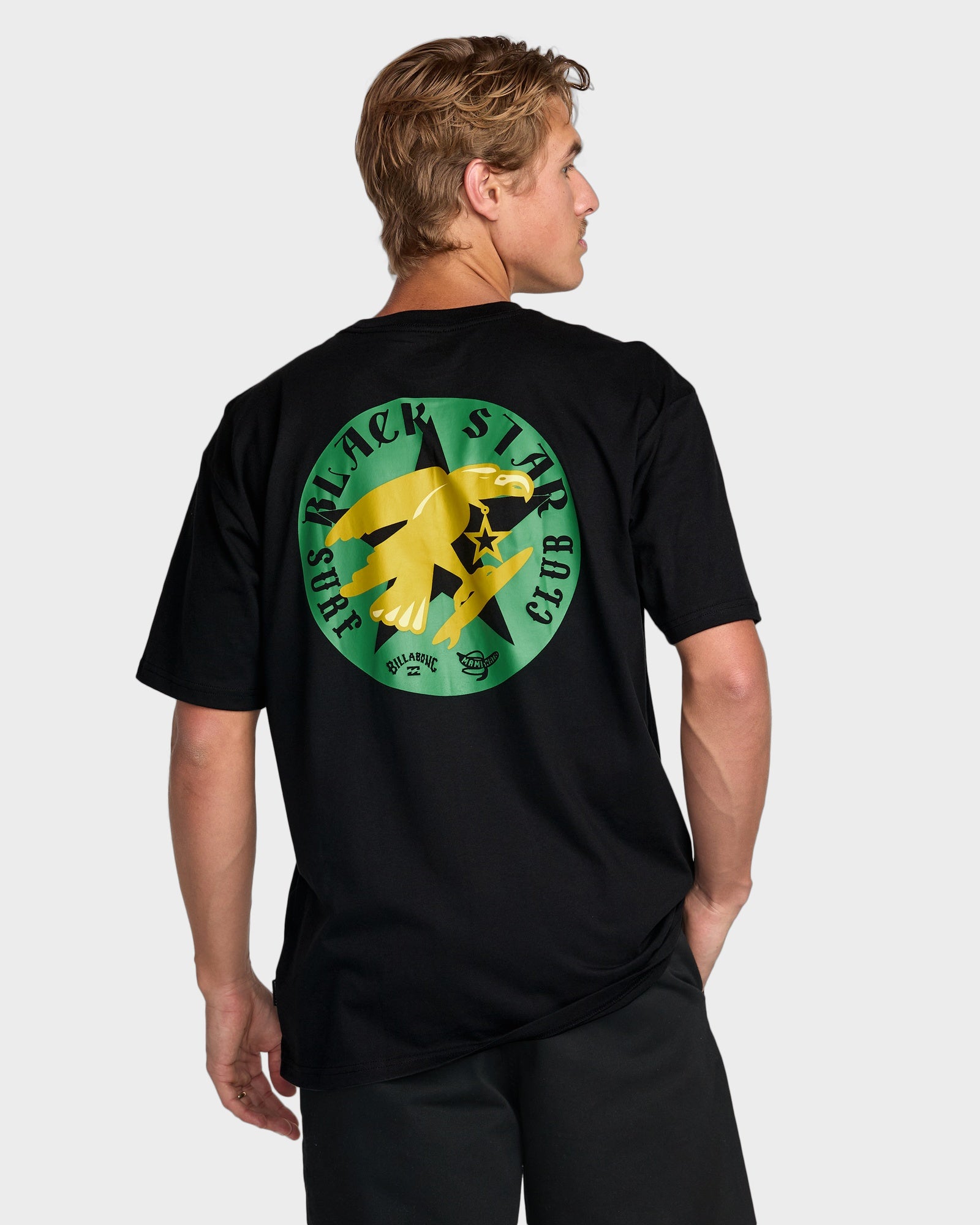 Mens Black Star T-Shirt