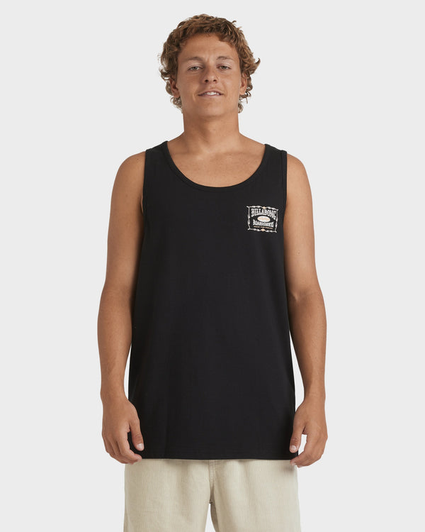 Mens Double Spread Tank Top