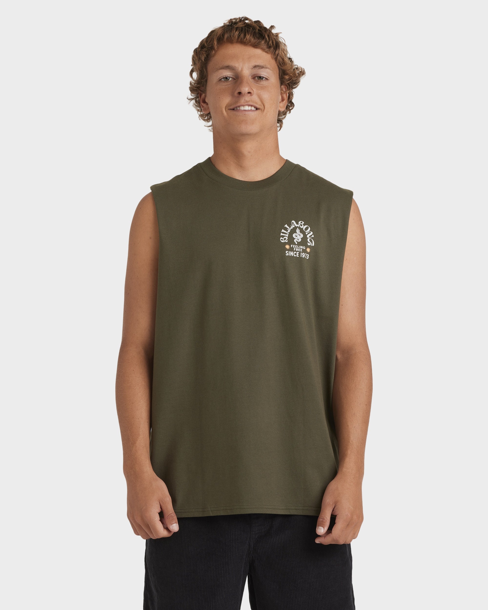 Mens Snakey Arch Muscle Top