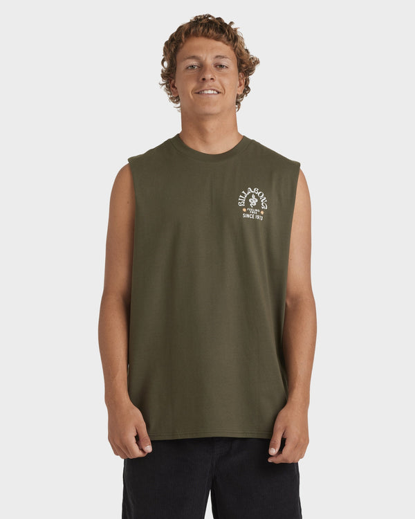 Mens Snakey Arch Muscle Top