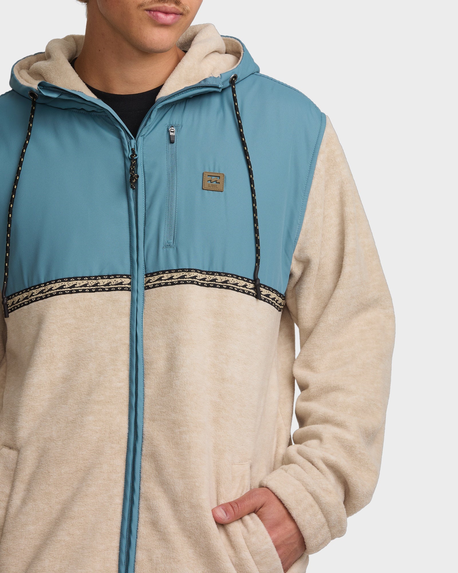 Mens Boundary Lite Zip-Up Hoodie