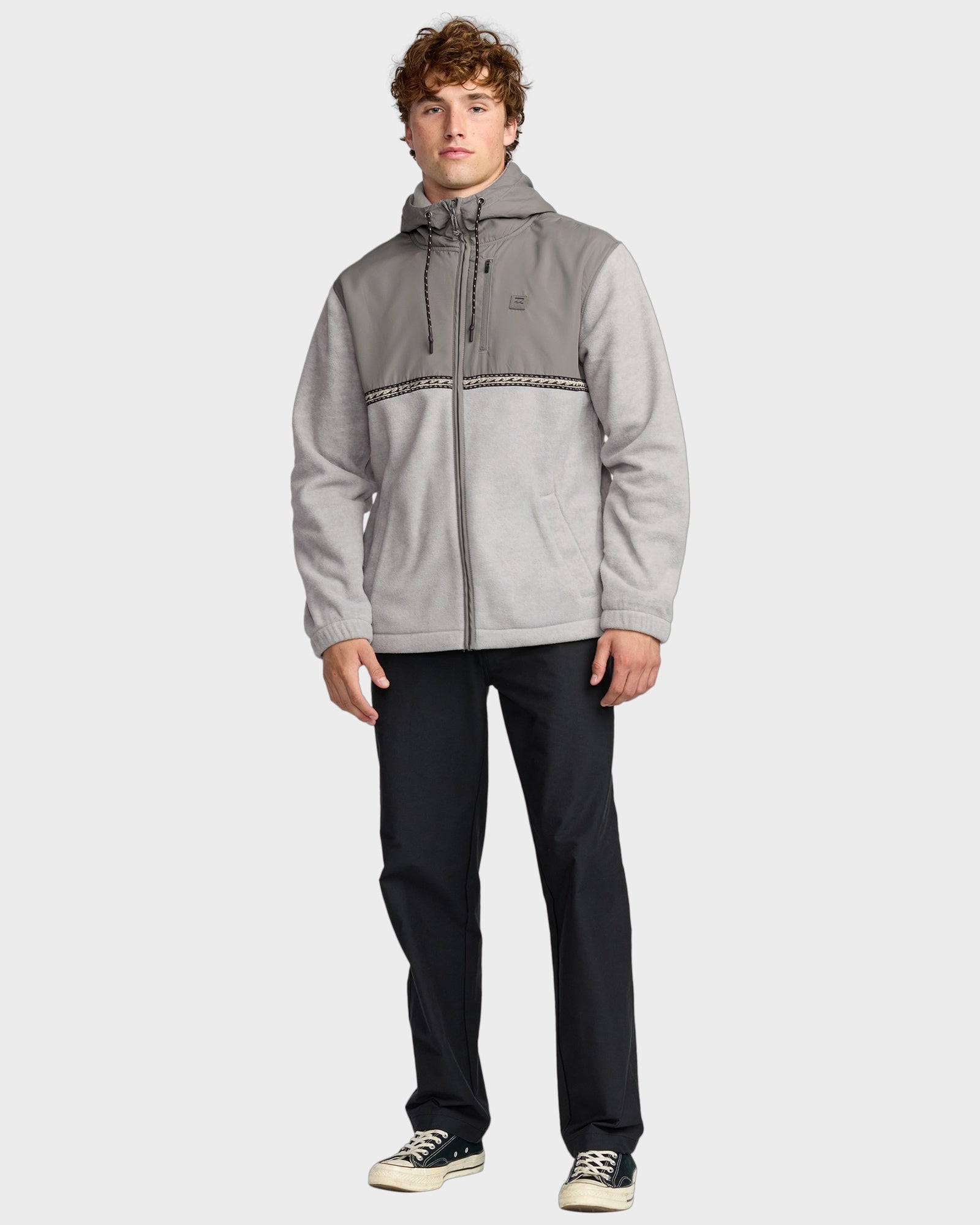 Mens Boundary Lite Zip-Up Hoodie