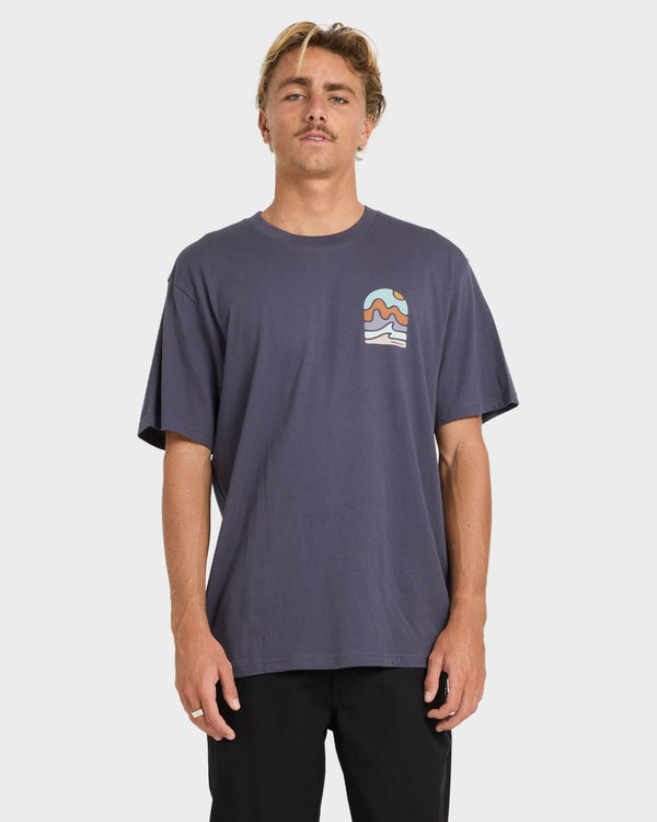 Mens Sun Down A/Div Premium T-Shirt
