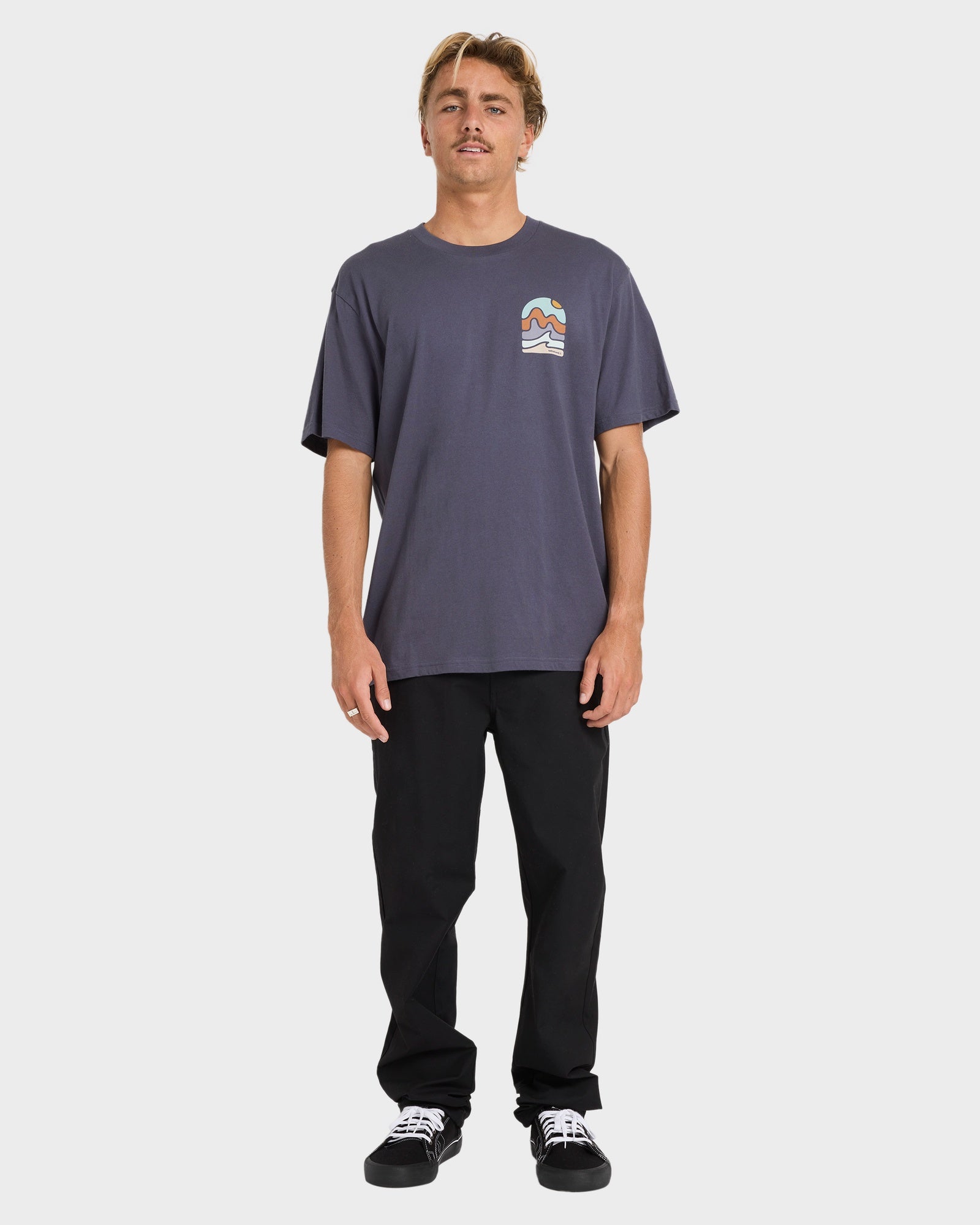 Mens Sun Down A/Div Premium T-Shirt