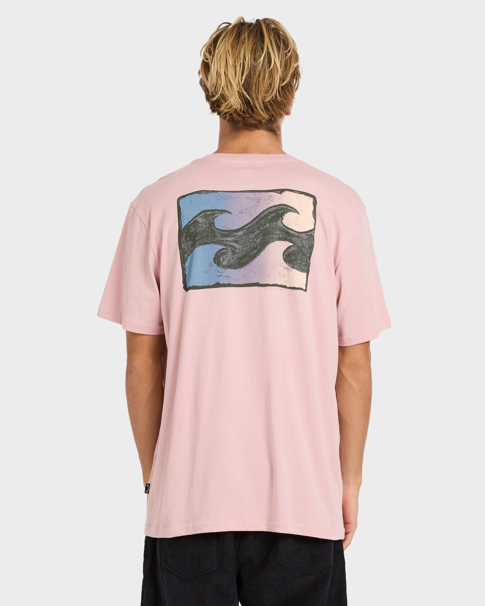 Mens Crayon Wave Premium T-Shirt