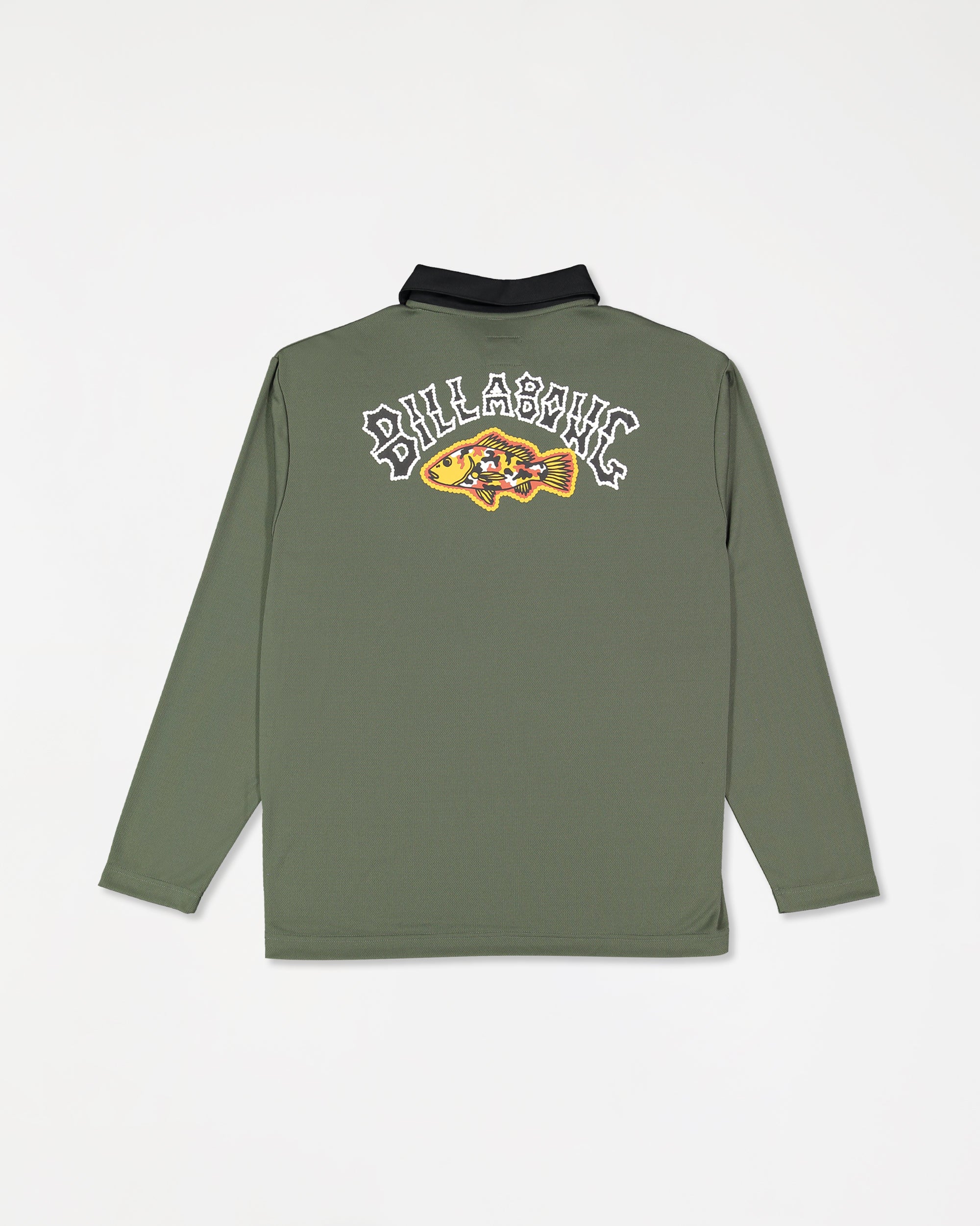 Mens Otis Mangrove Fisho Long Sleeve Rash Vest