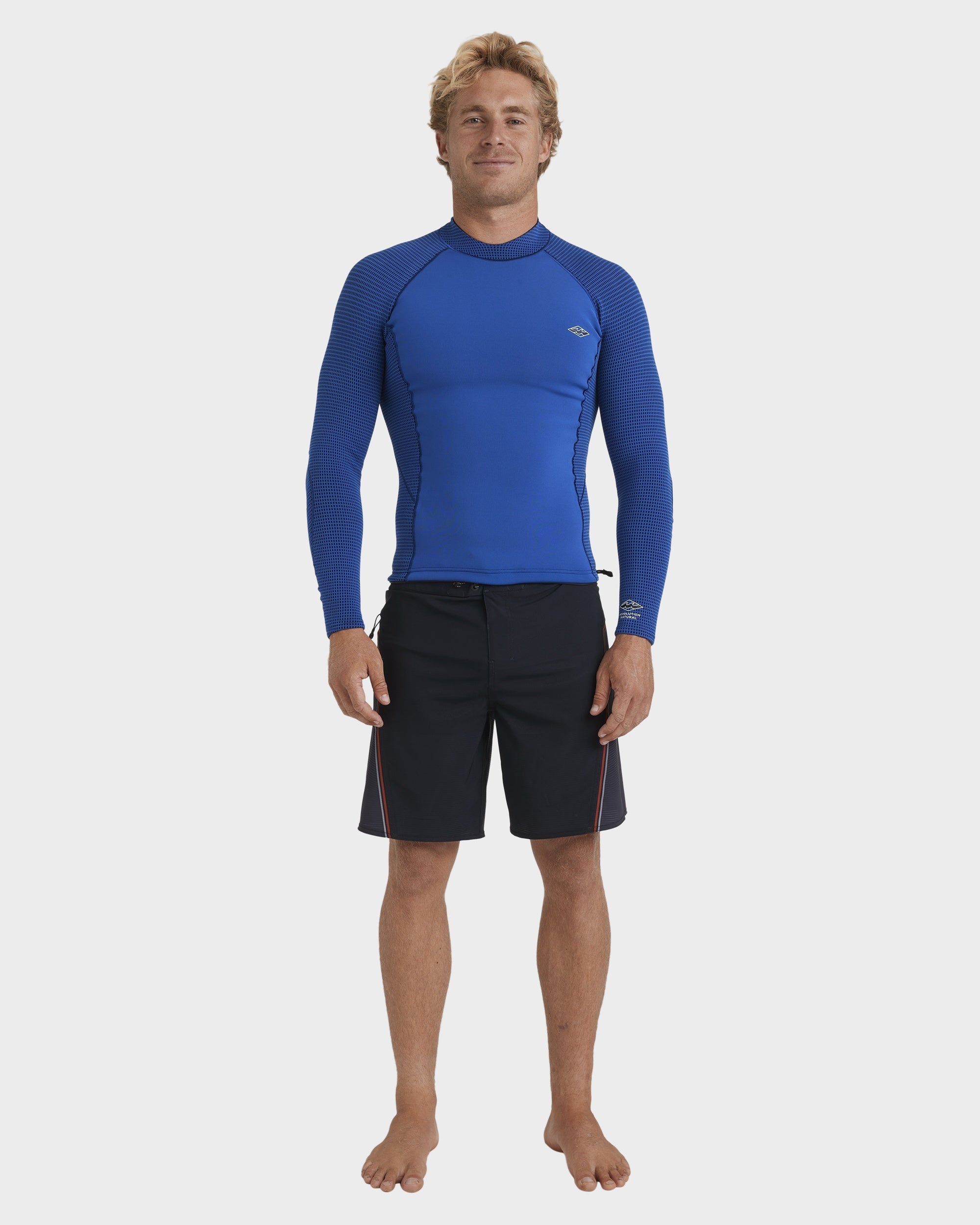 Mens 1/1mm Revolution Long Sleeve Wetsuit Top