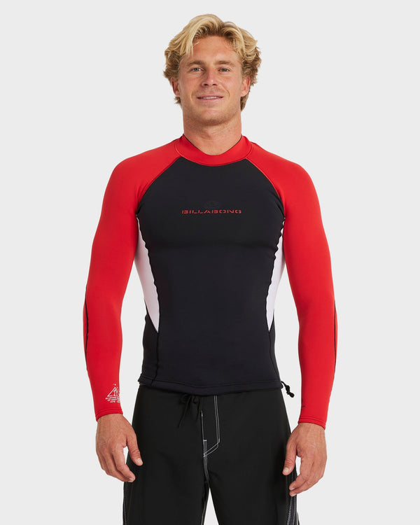Mens 1/1mm Revolution Long Sleeve Wetsuit Top