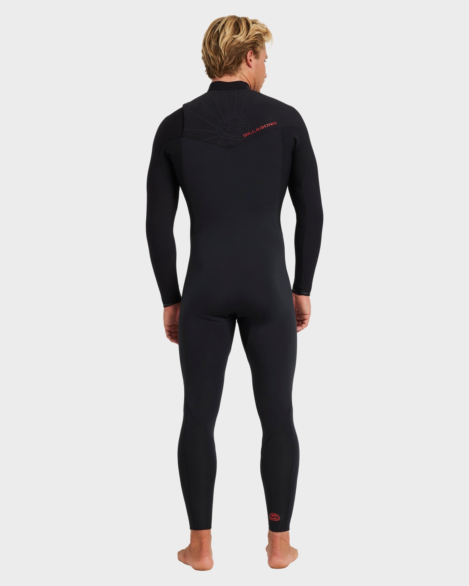 Mens 3/2 mm Revolution Natural Chest Zip Steamer Wetsuit