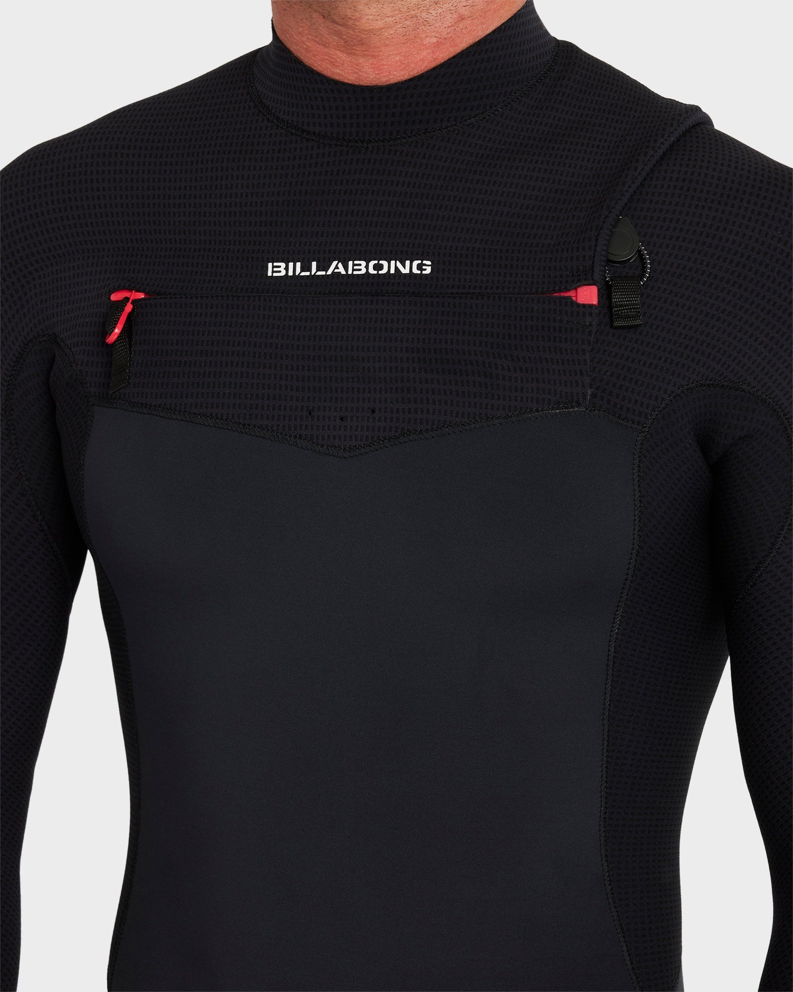 Mens 3/2 mm Revolution Natural Chest Zip Steamer Wetsuit